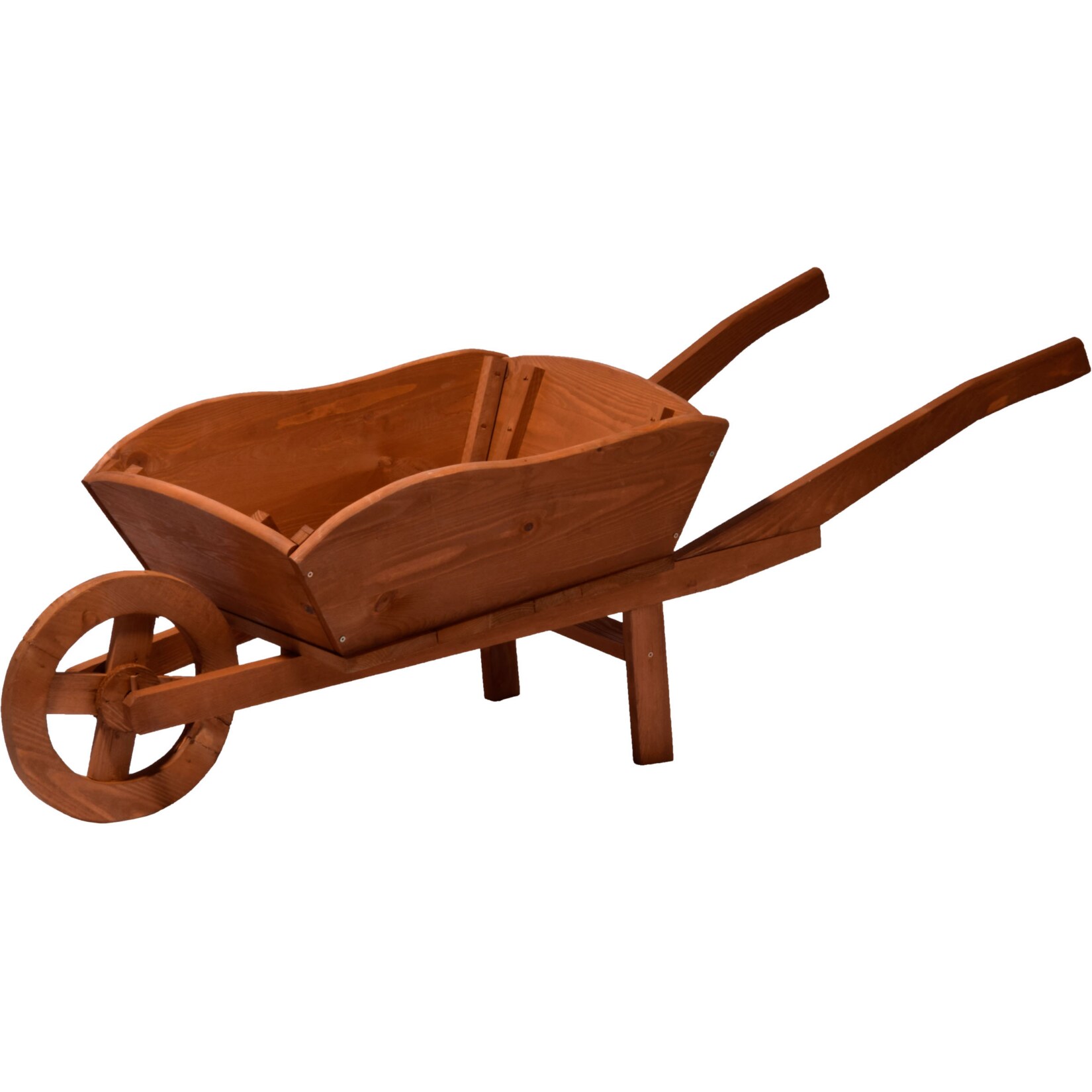 Dobar 29095e XXL-Pflanzschubkarre, 129,5 x 47 x 43 cm - Bild 1