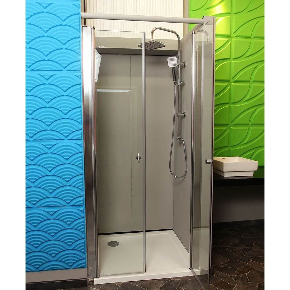 HOME DELUXE Pendeltür LAVEA, Klarglas, 90×195 cm | 04260255474155