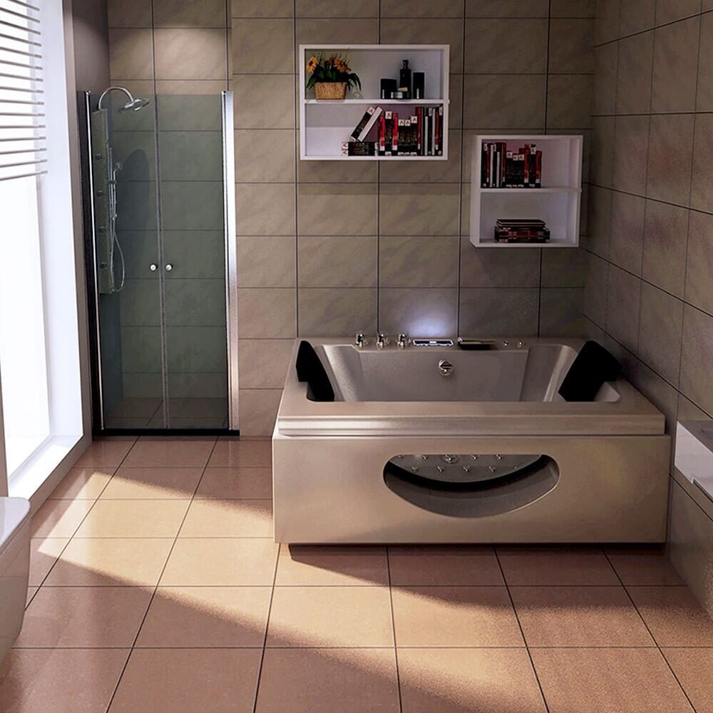 HOME DELUXE Pendeltür LAVEA, Klarglas, 120×195 cm | 04260255474162