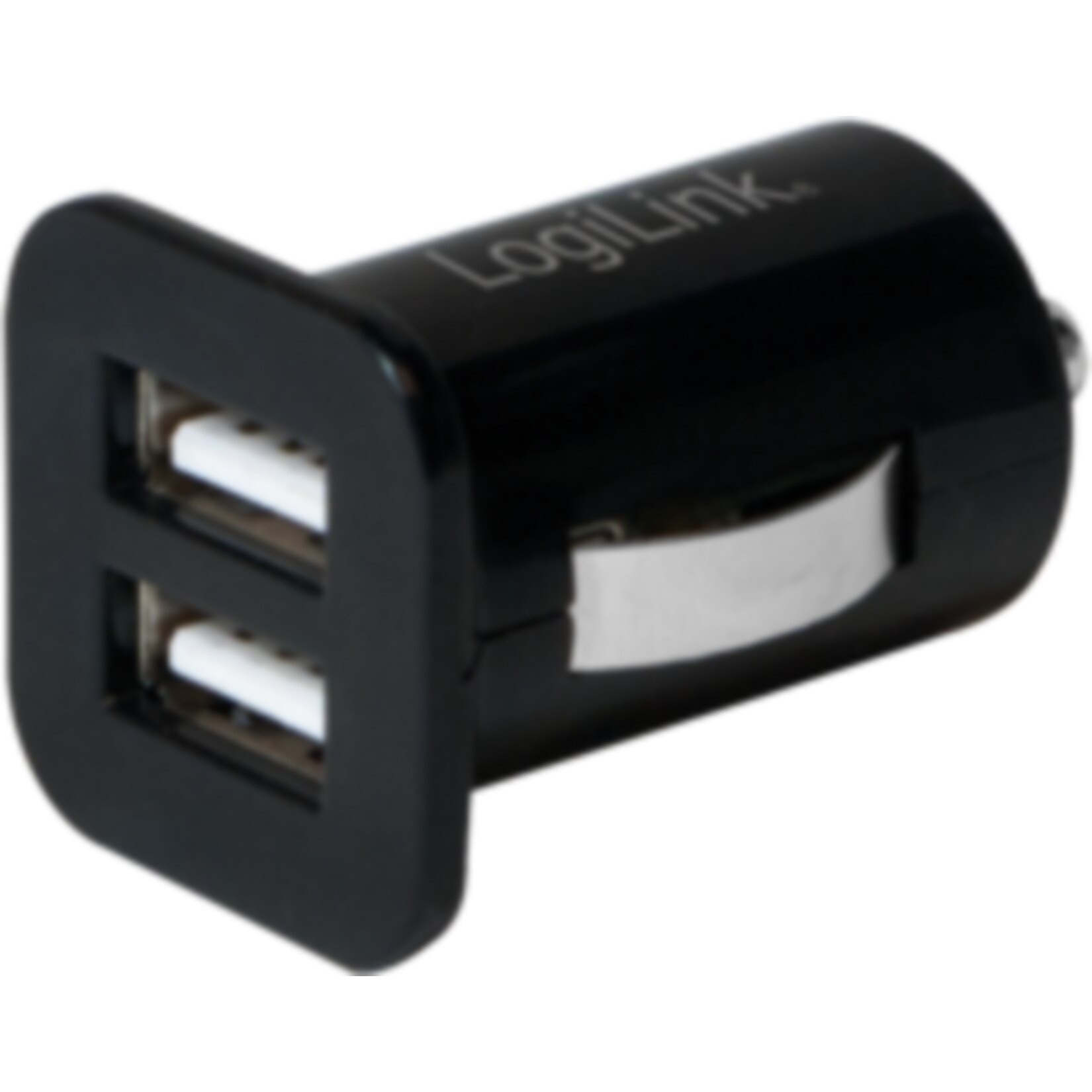 LogiLink PA0118 Kfz Ladeadapter mit 2-fach USB-Port + Antirutschmatte - Bild 1