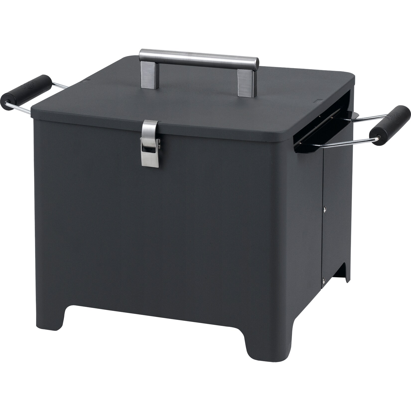 Tepro "Cube" Chill&Grill Holzkohlegrill anthrazit - Bild 1