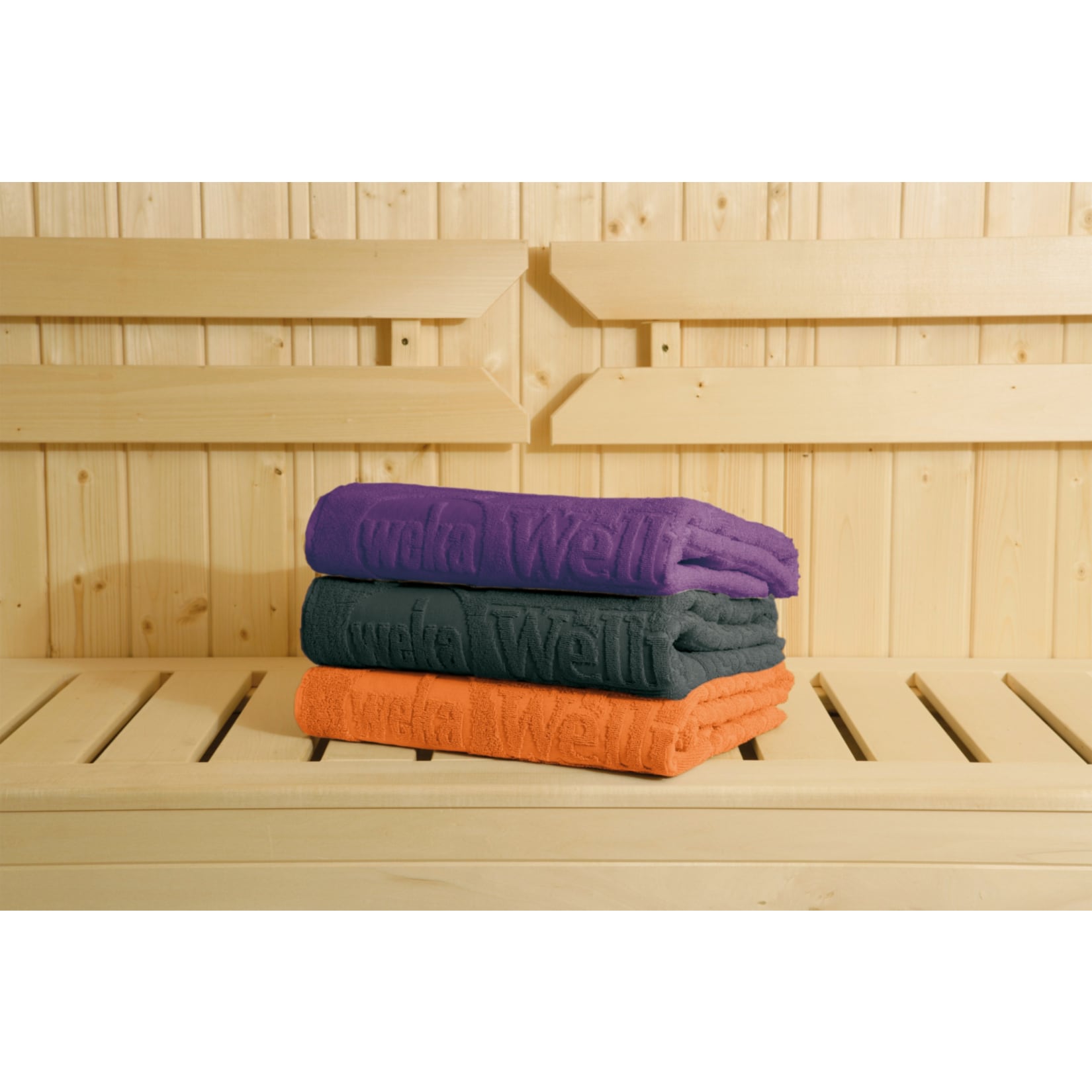 Weka Spezial-Saunahandtuch anthrazit - Bild 1