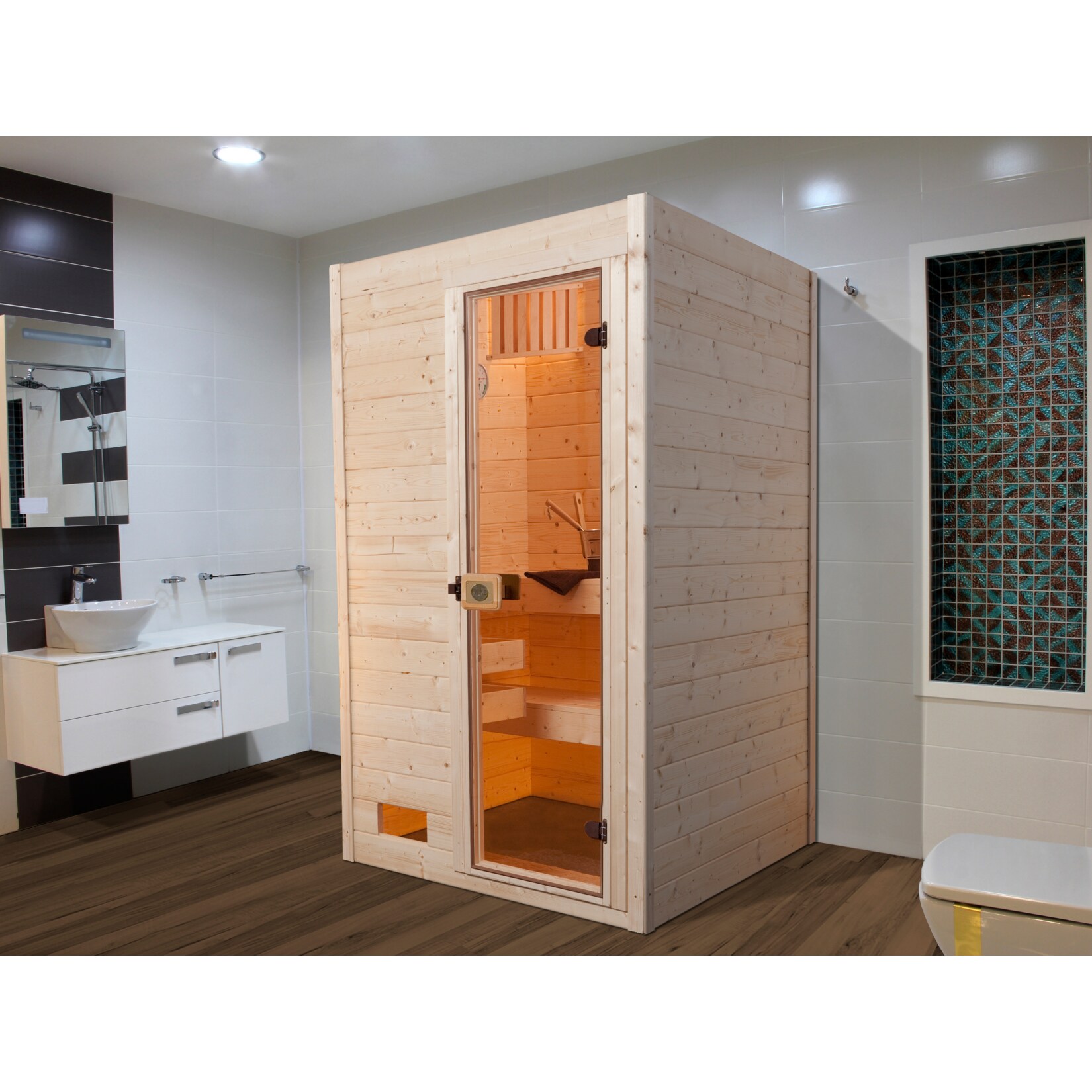 Weka Sauna Valida 1, 139 x 203 x 139 cm - Bild 1