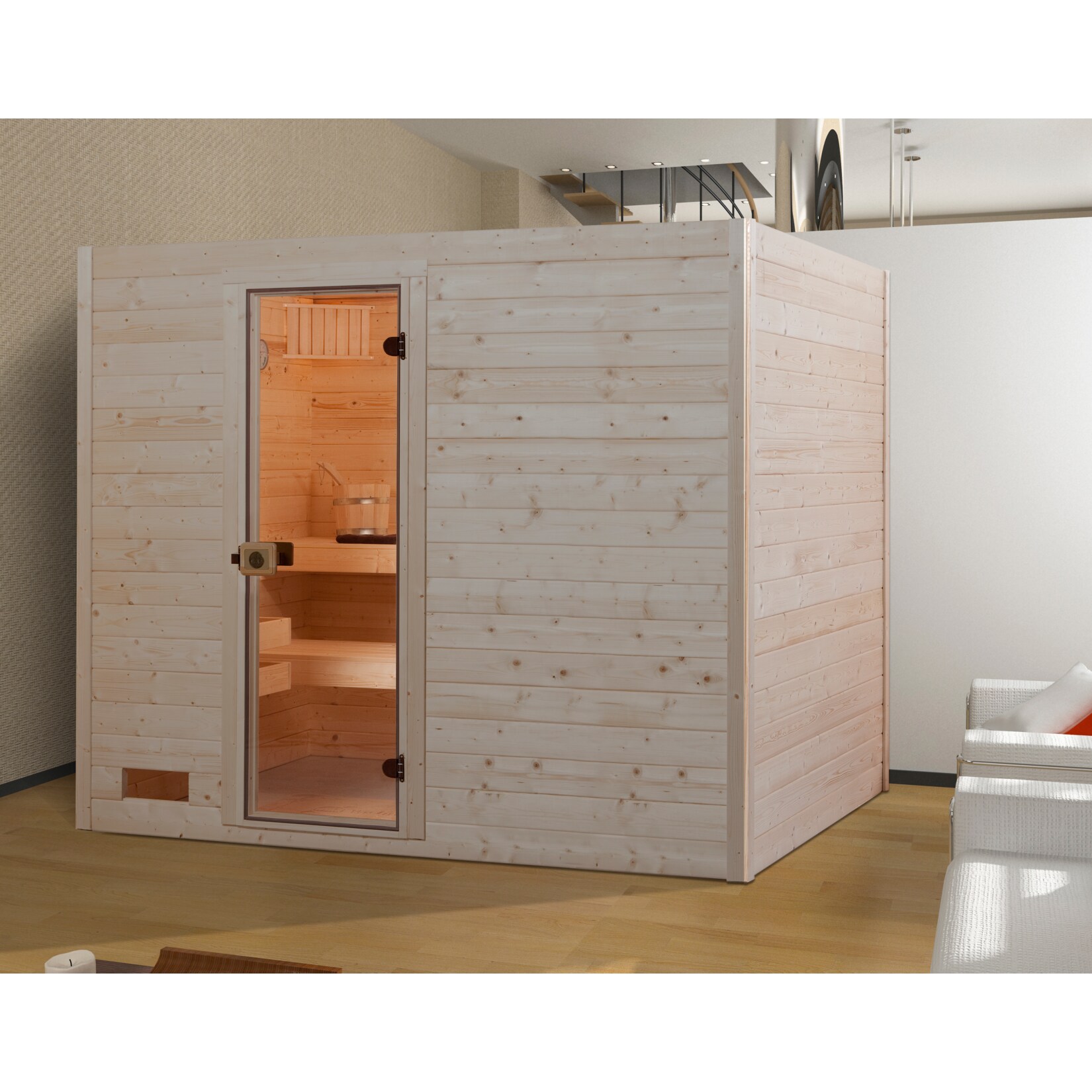 Weka Sauna Valida 1, 239 x 203 x 189 cm - Bild 1