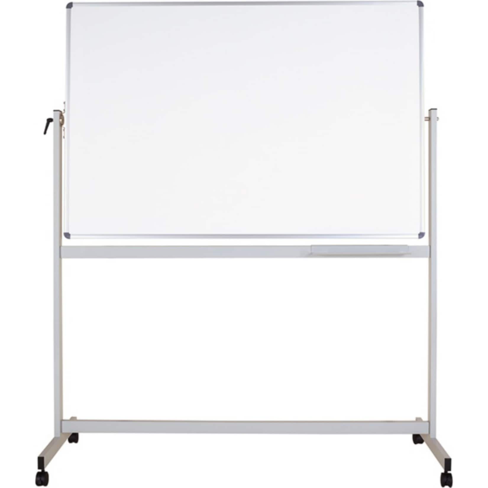 MAUL Mobiles Whiteboard MAULstandard, drehbar - 120 x 220 cm - Bild 1