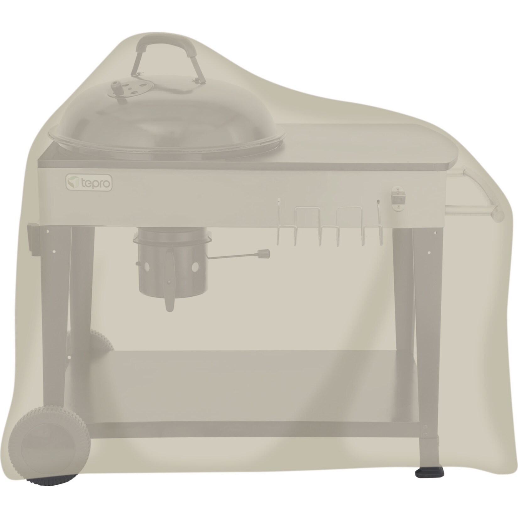 Tepro 8612 Universal Abdeckhaube - Kugelgrillwagen - Bild 1