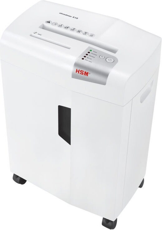 HSM shredstar X15 Aktenvernichter – weiß | 04026631057752