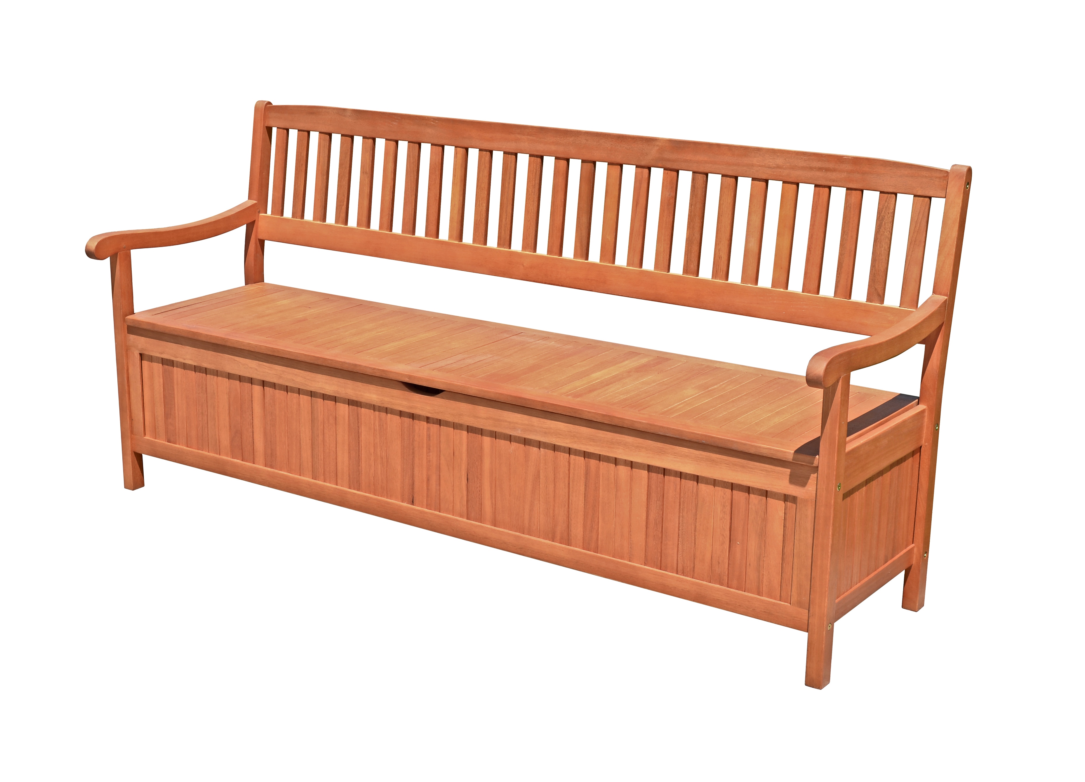 Garden Pleasure Gartenbank Houston 4-Sitzer mit Staufach - Bild 1