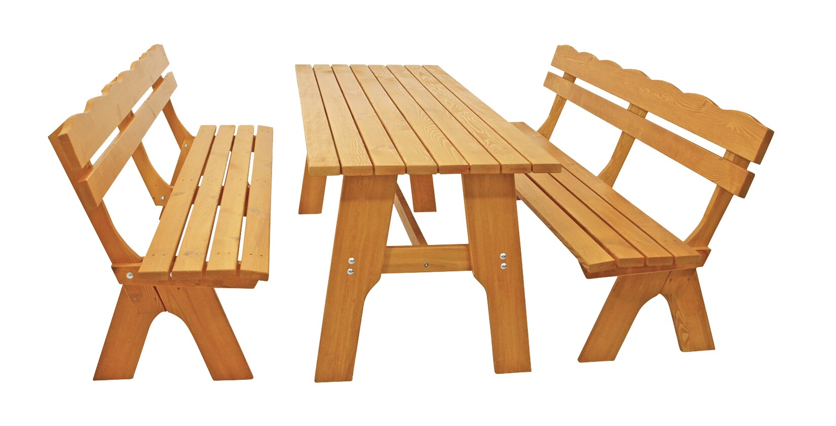 Garnitur FREITAL 3-teilig 200cm, Kiefer