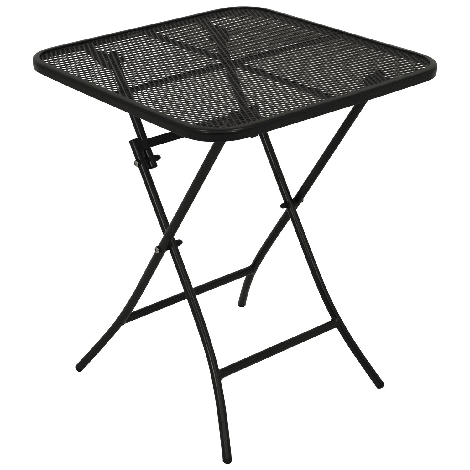 Klapptisch RIVO 60x60cm, Streckmetall eisengrau