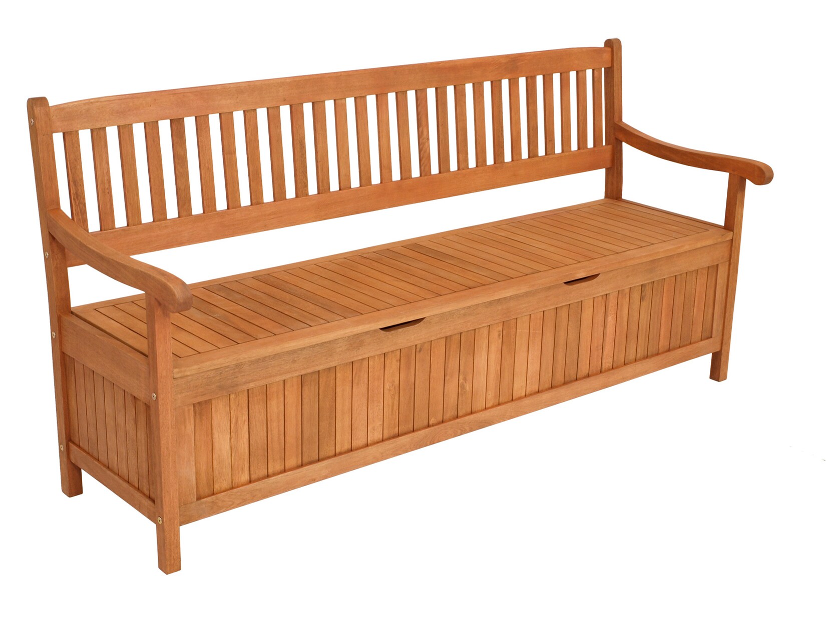 Truhenbank MONTEGO XXL 4-sitzer, Eukalyptus geölt
