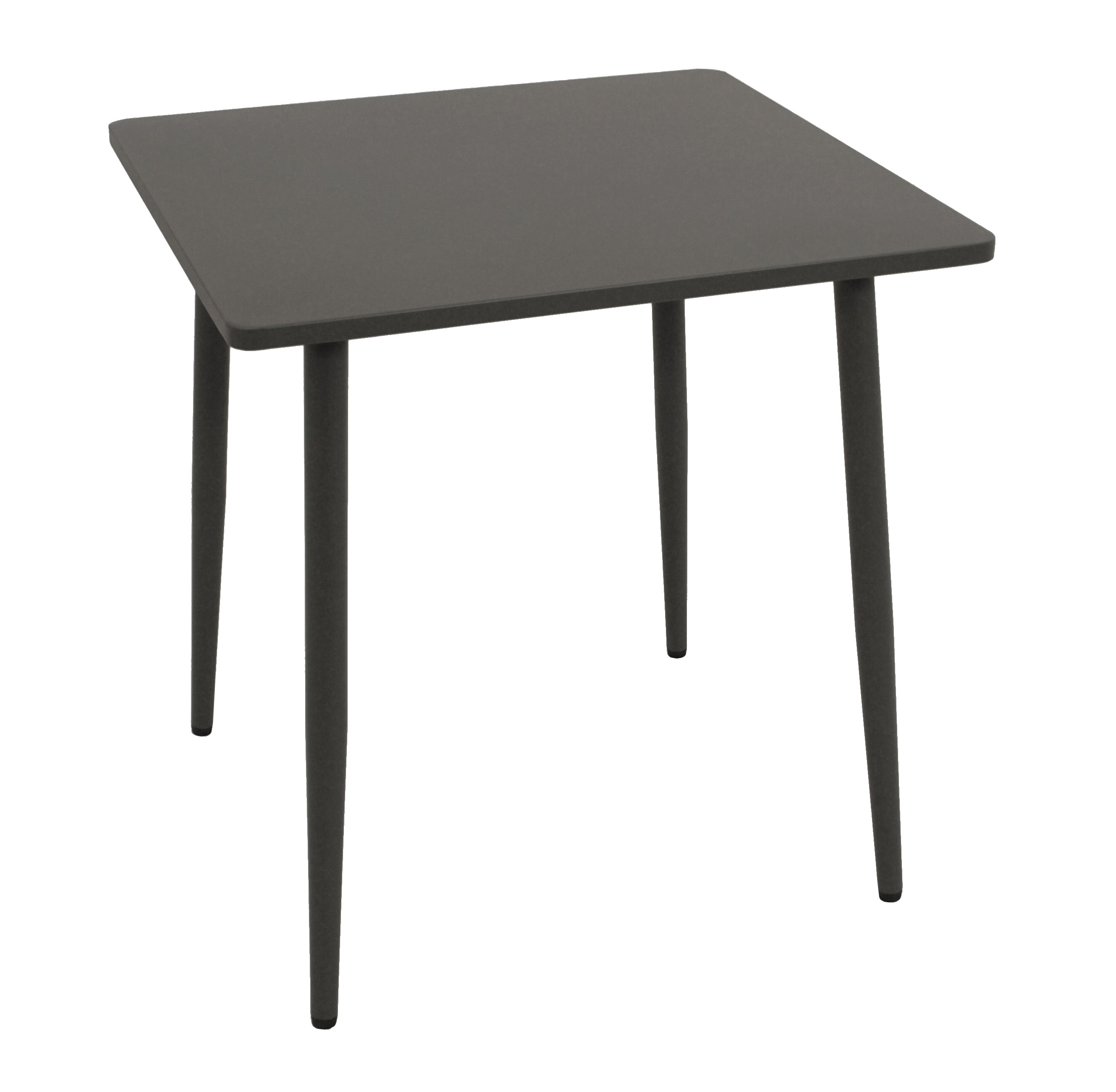 Bistrotisch DENVER 70x70cm quadratisch, Metall anthrazit - Bild 1