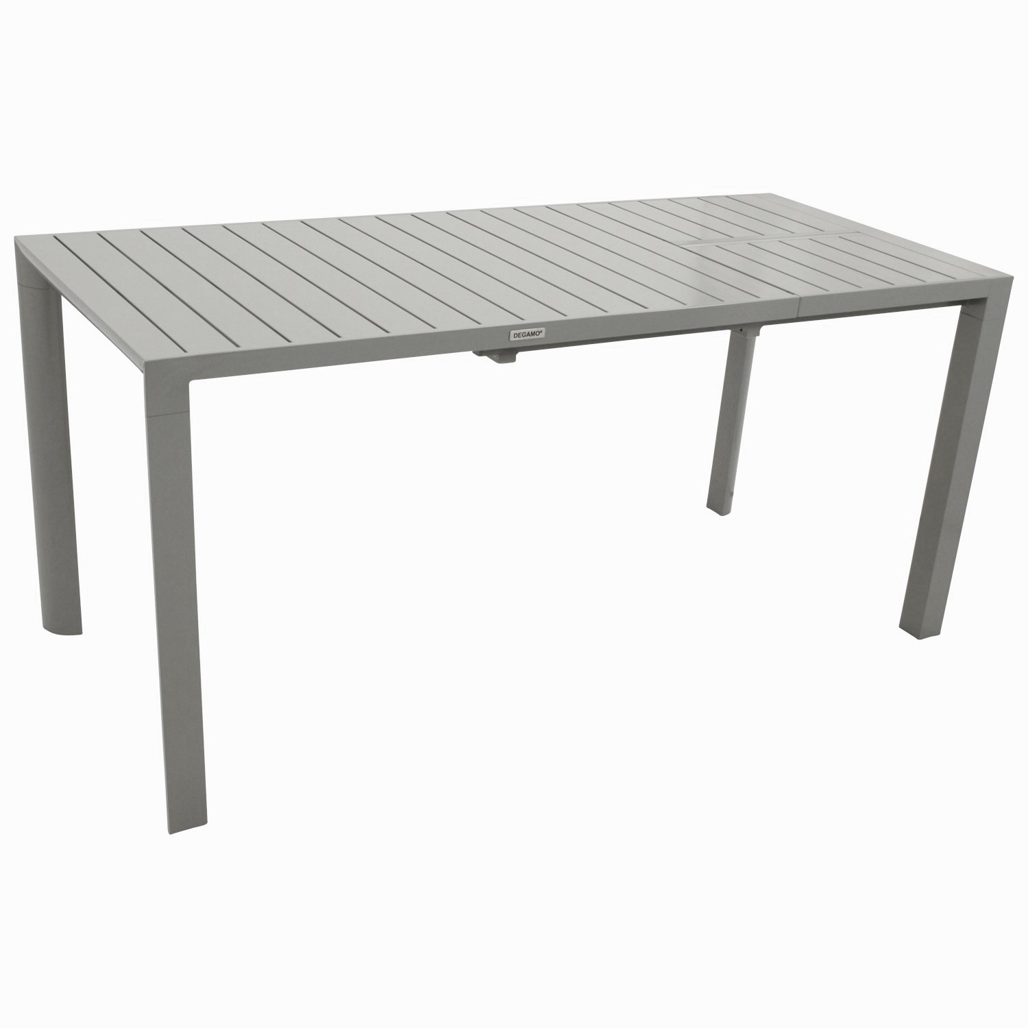 Ausziehtisch BAGO 120/162x70cm, Aluminium silbergrau - Bild 1