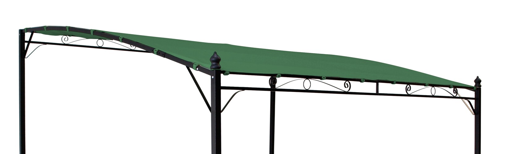 Ersatzdach für Anbaupavillon MANTOVA, PVC-beschichtet, dunkelgrün