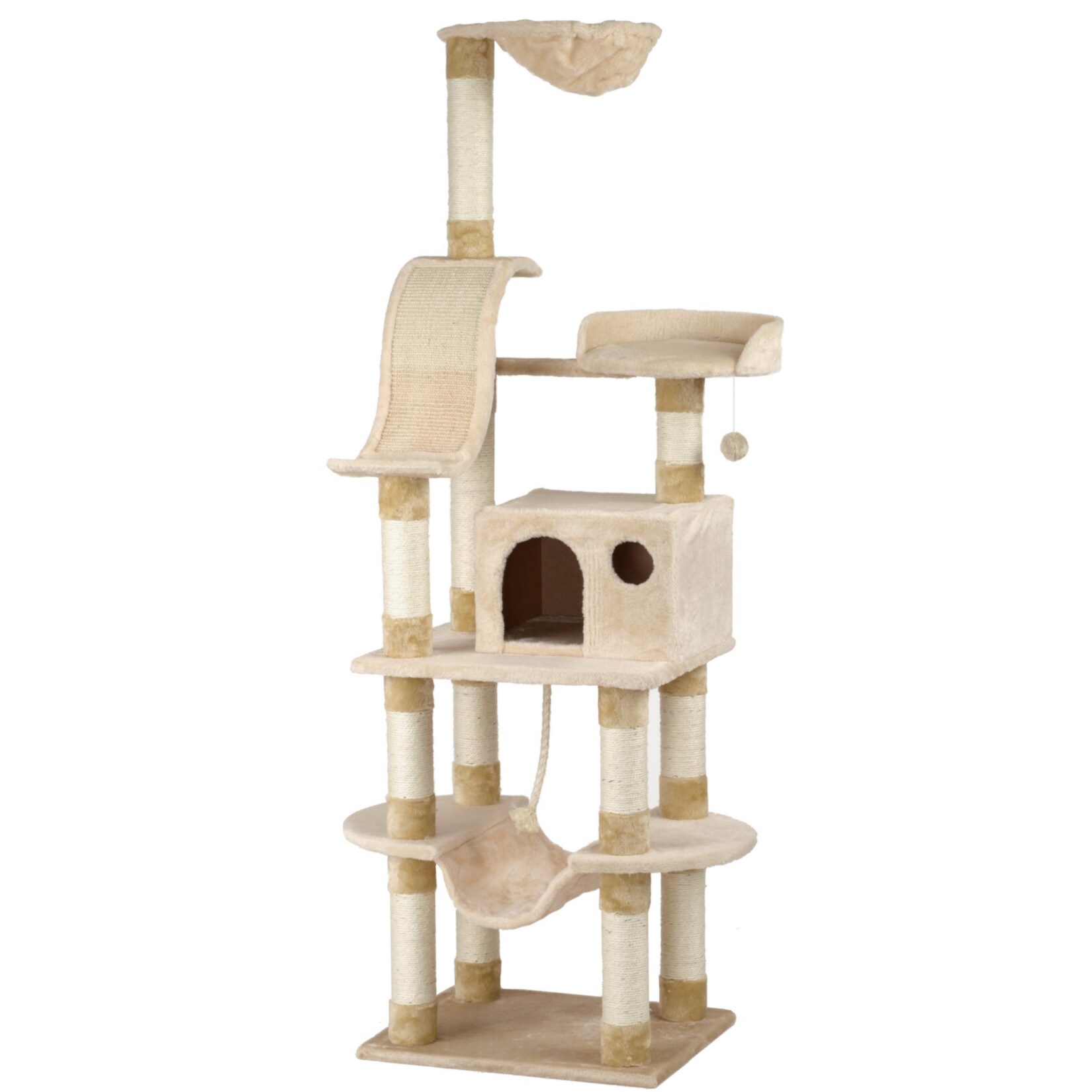 Silvio Design Holiday junior Kratzbaum beige - Bild 1