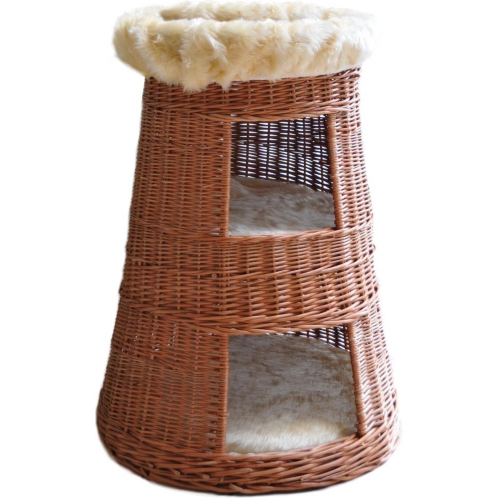 Doppel-Korbturm f&uuml;r Katzen - Bild 1