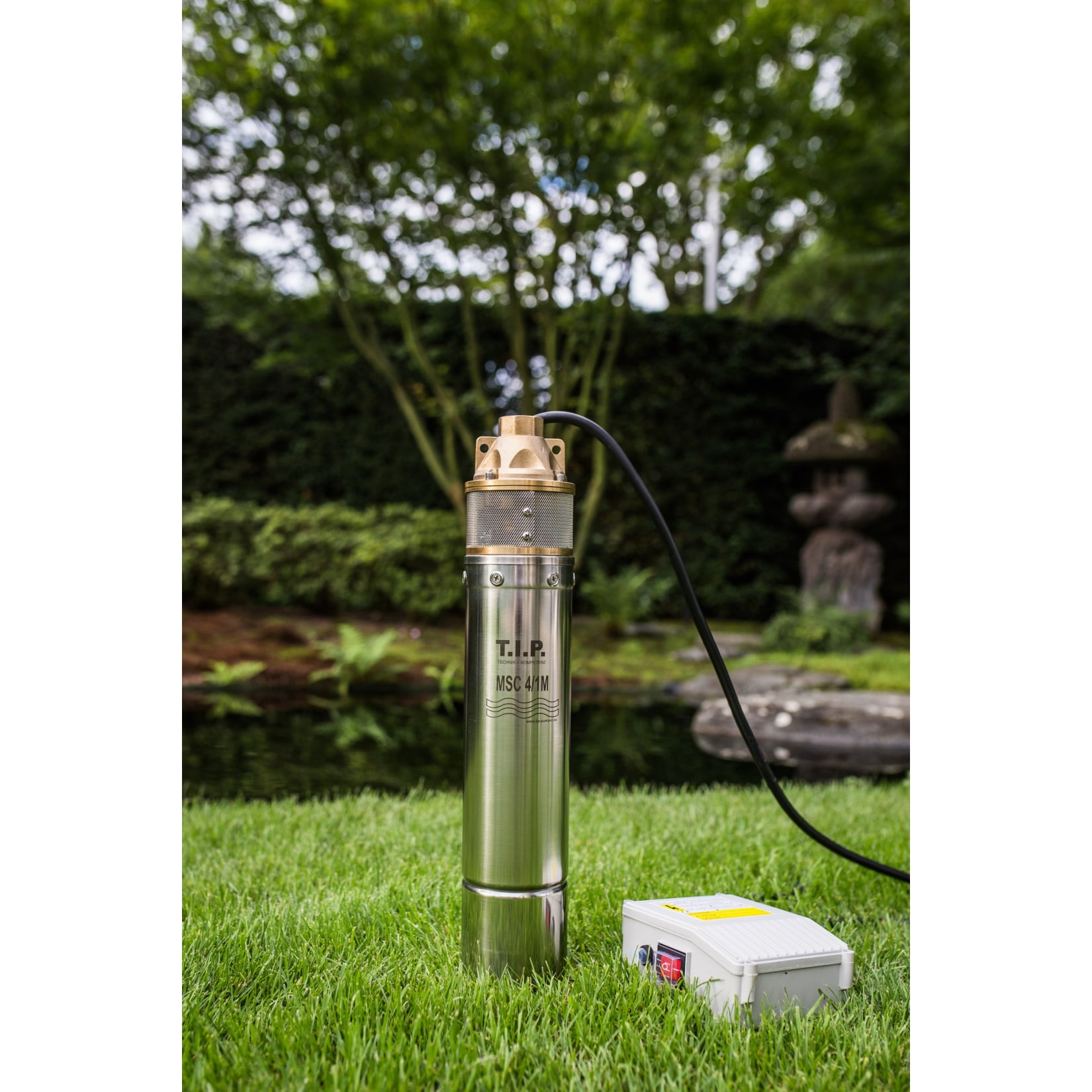 T.I.P. MSC 4/1 M (15m H07 RN-F) Peripher-Tiefbrunnenpumpe - Bild 1