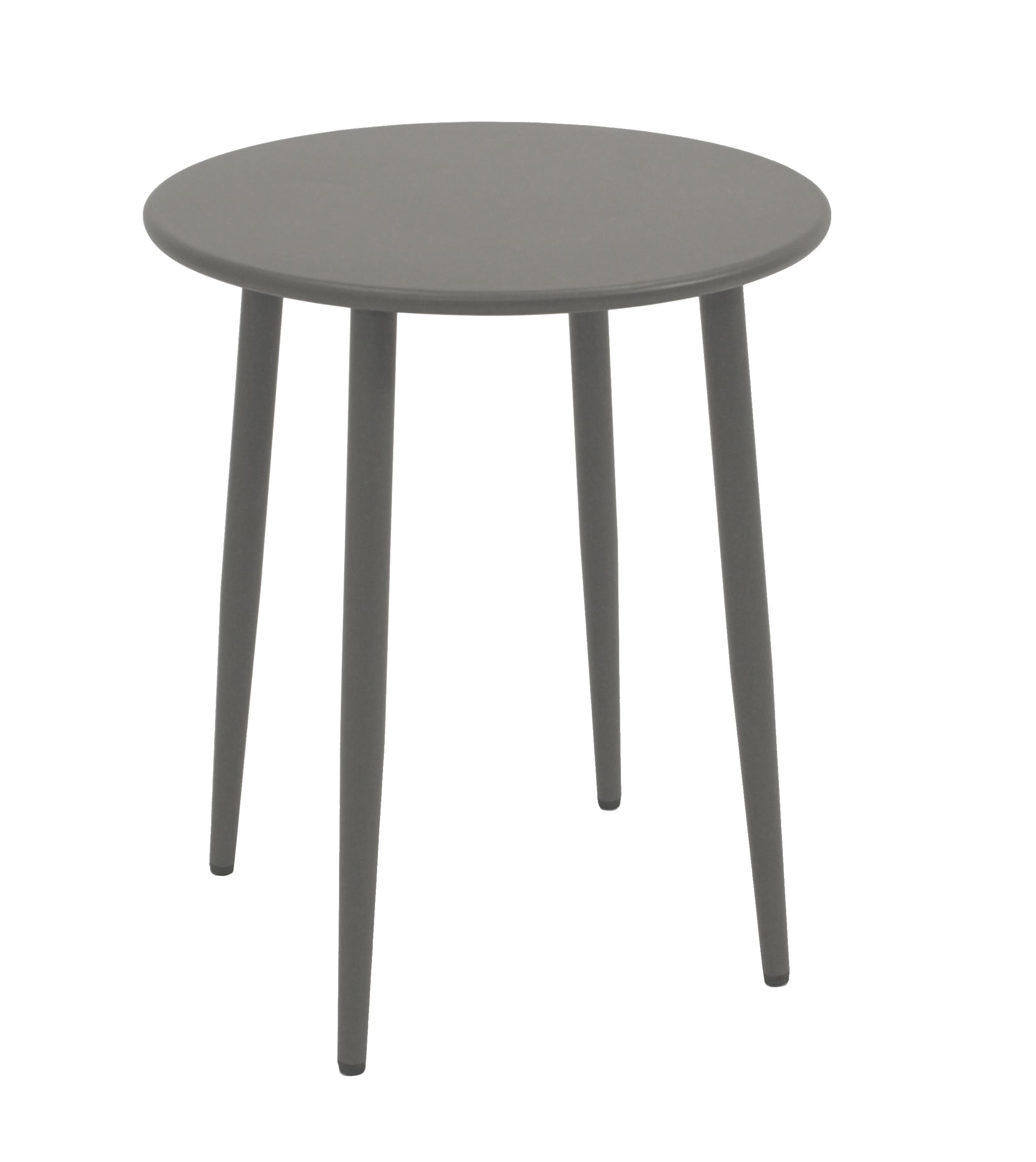 Bistrotisch DENVER 60cm rund, Metall grau - Bild 1