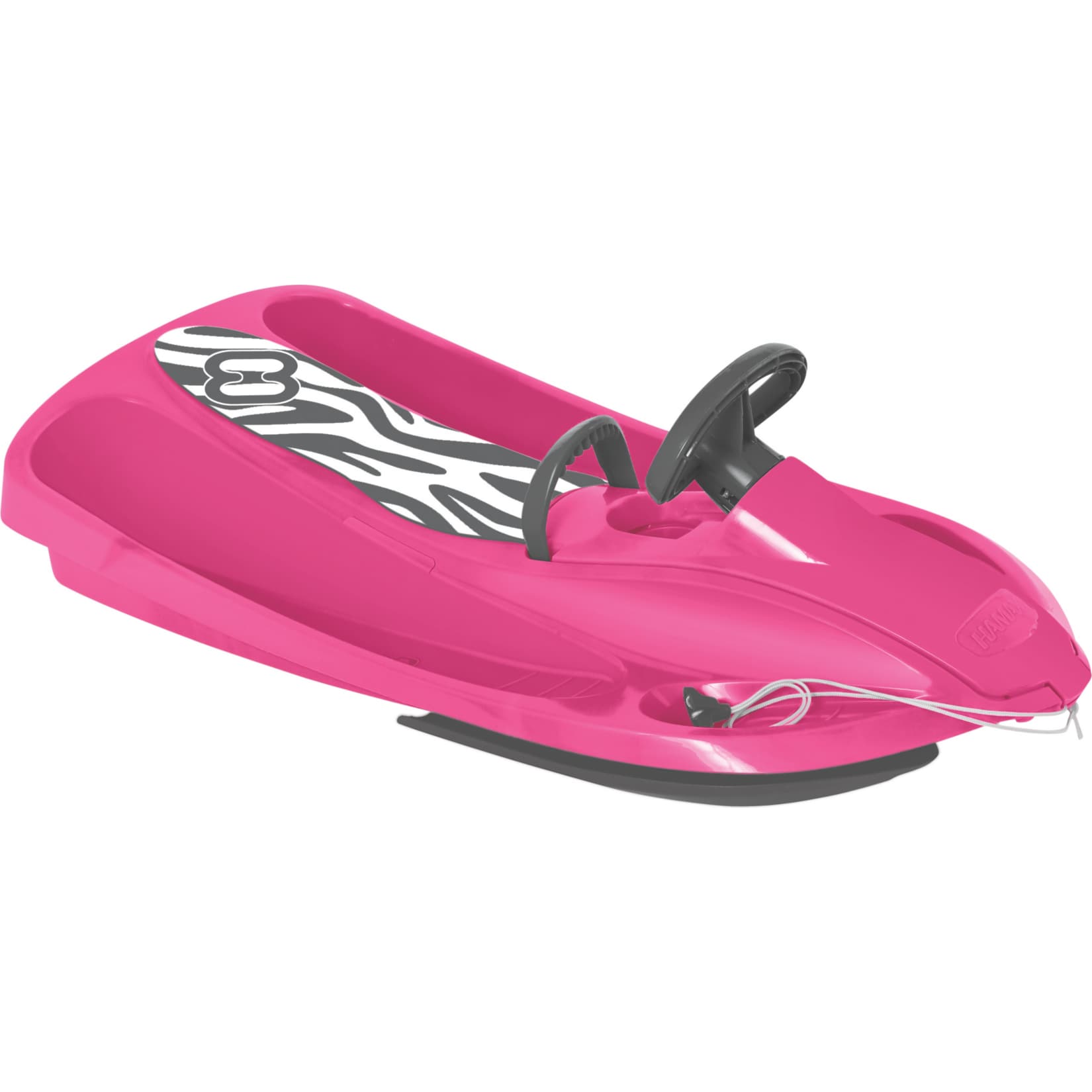 Hamax Sno Zebra Schlitten pink/grey - Bild 1