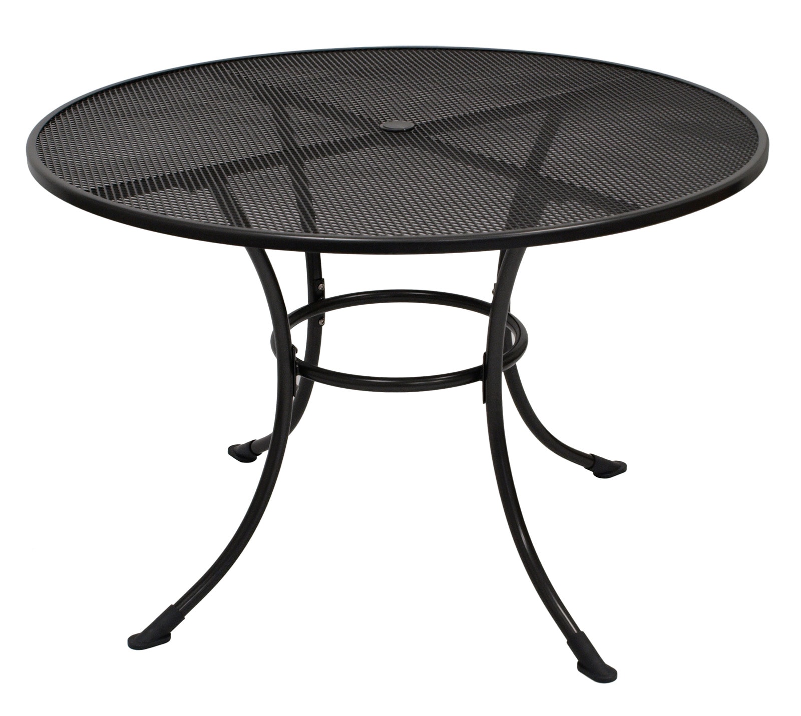 Tisch RIVO 110cm rund, Streckmetall eisengrau - Bild 1