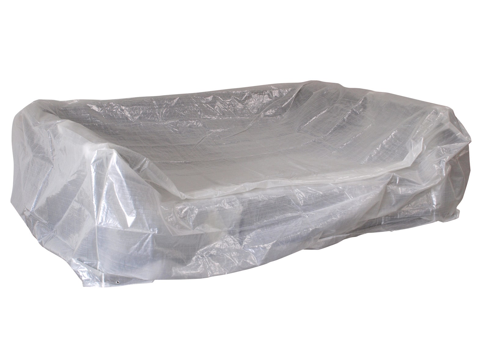 Abdeckhaube Loungeset 245x165x80cm, PE transparent - Bild 1
