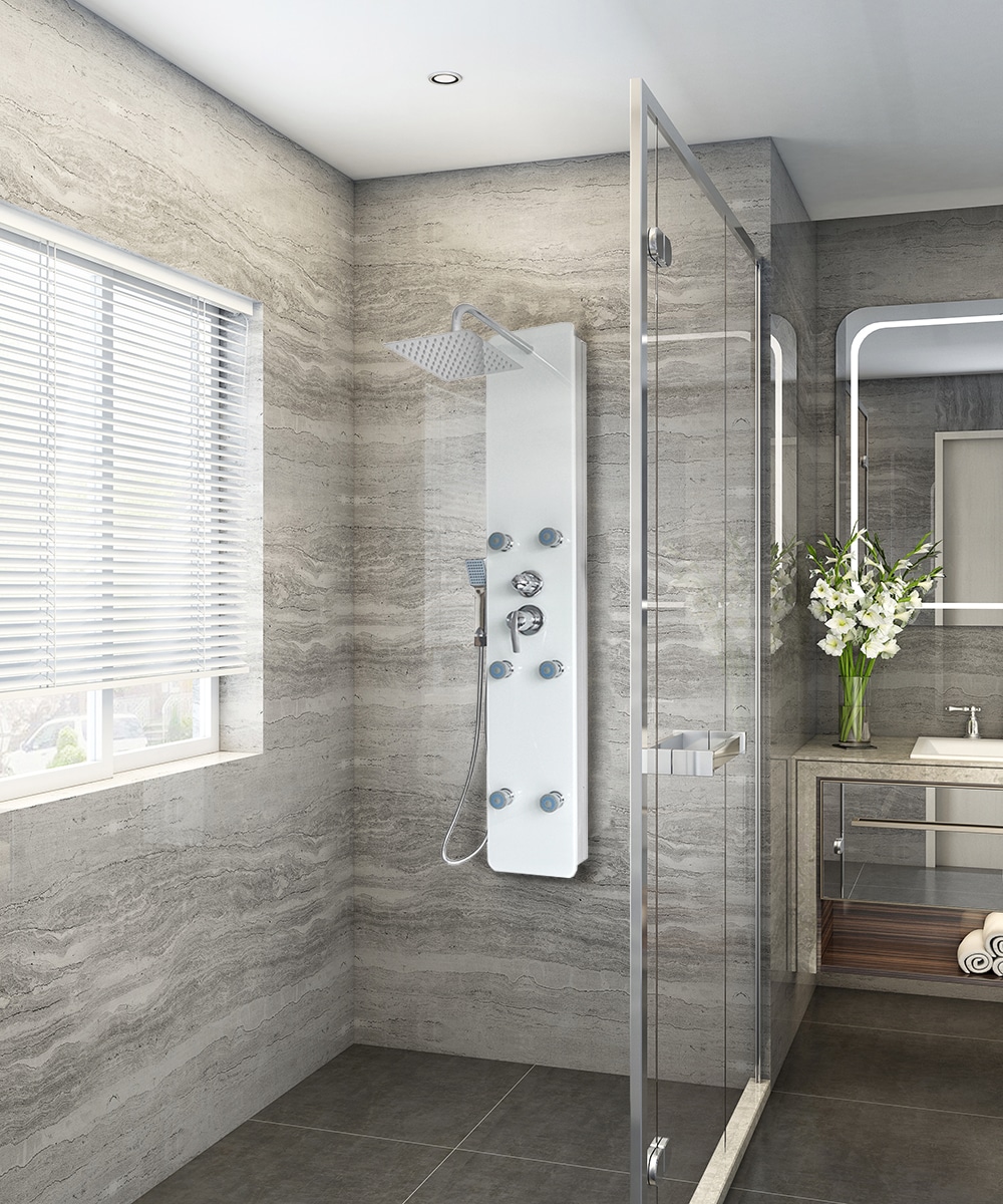 HOME DELUXE Duschpaneel &raquo;Dive&laquo; | versch. Farben - Bild 1