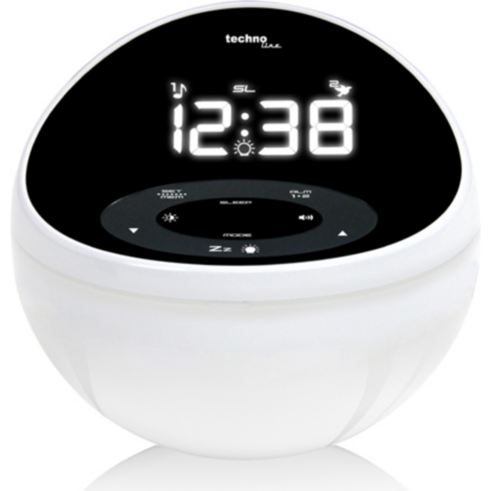 TechnoLine WT 500 – Radiowecker mit Wake-up Light | 04020634823482