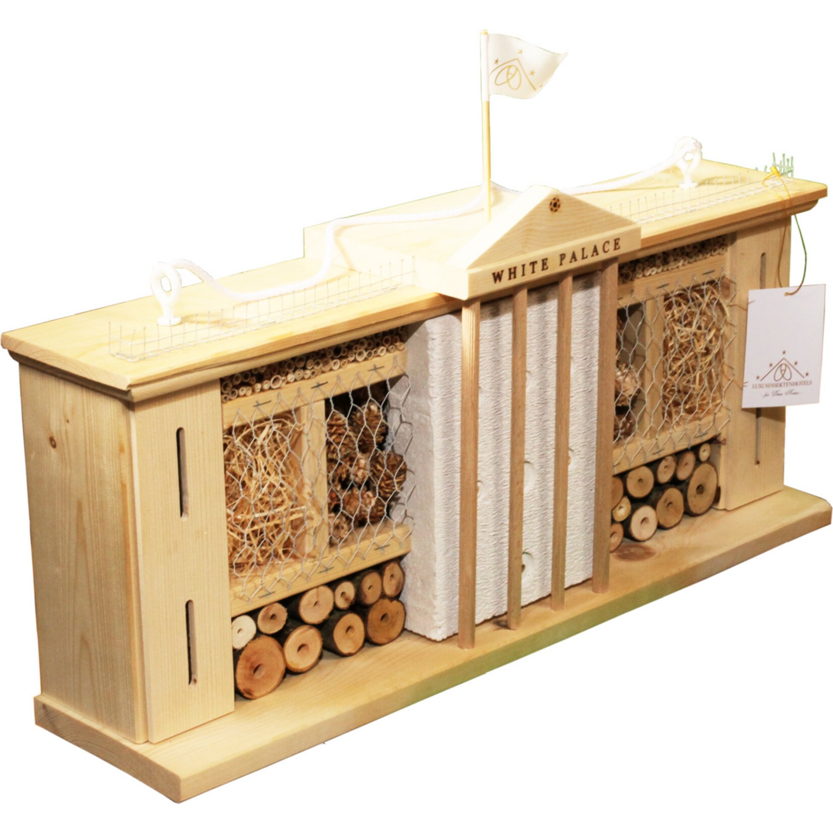 Dobar Wei&szlig;er Palast Bausatz f&uuml;r Insektenhotel - Bild 1