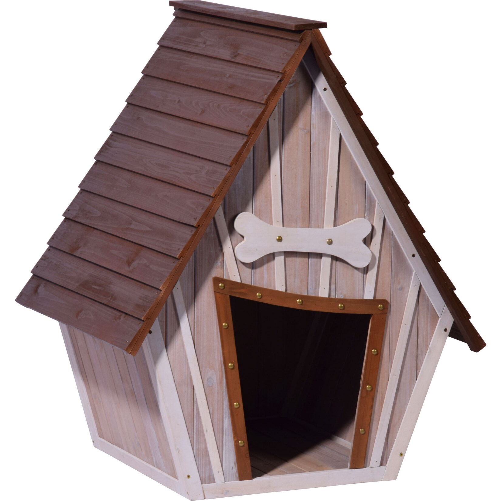 dobar große Hundehütte mit entfernbarem Boden   ca. 90x77x109 cm | 04042085550120