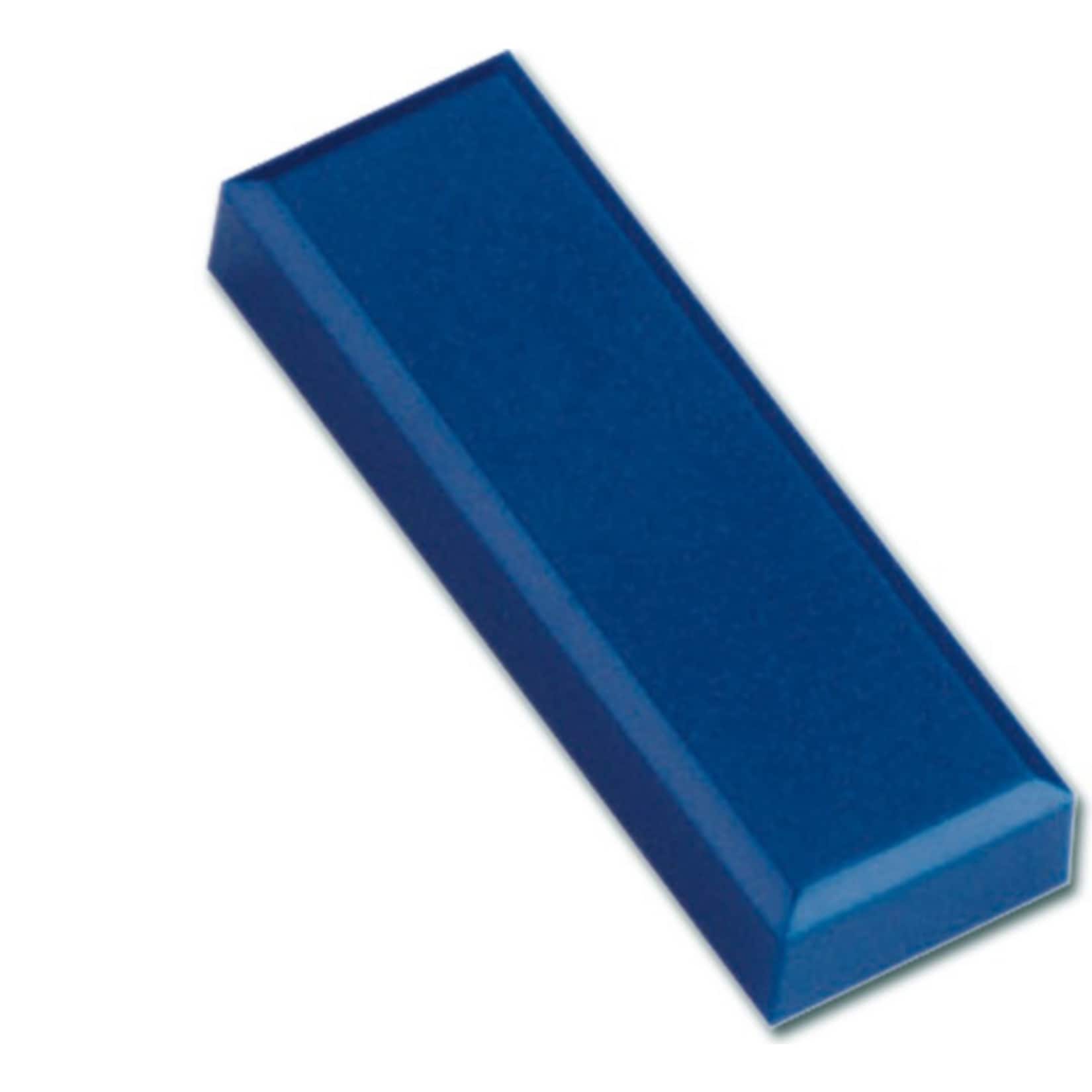 MAUL Facetterand-Magnet MAULpro, 53 x 18 x 10 mm, 1 kg Haftkraft, 20 St./Set - blau