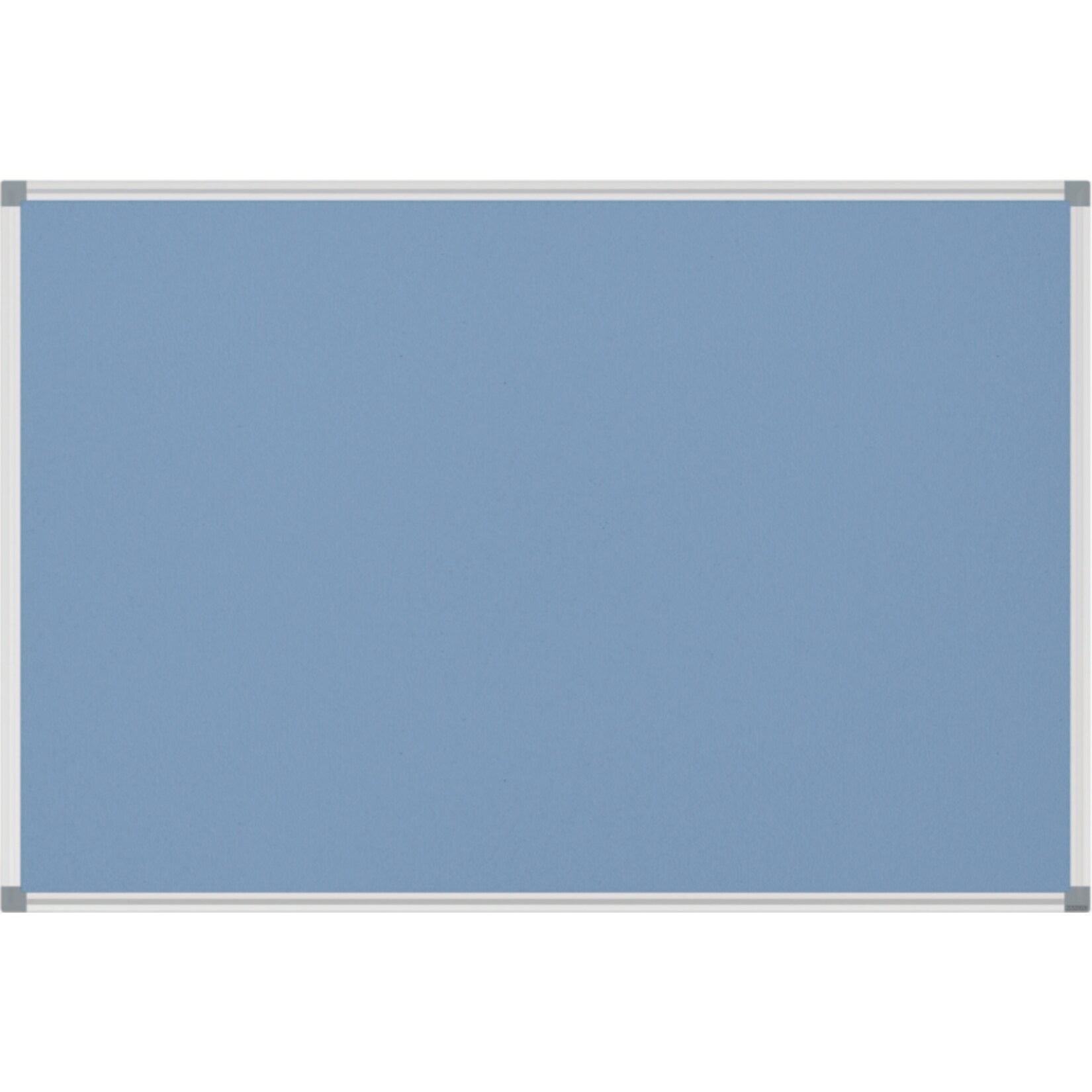 MAUL Pinnboard MAULstandard Textil, 90 x 120 cm  - hellblau