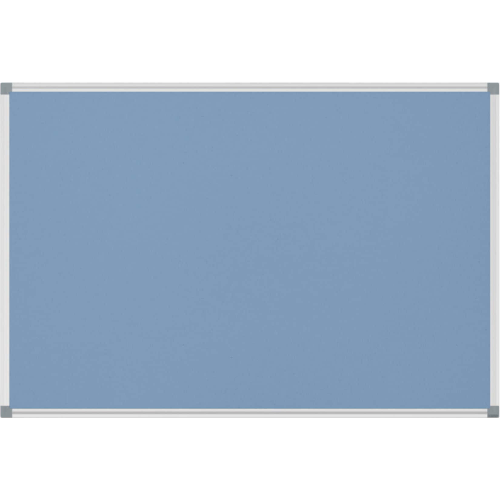 MAUL Pinnboard MAULstandard Textil, 90 x 180 cm  - hellblau - Bild 1