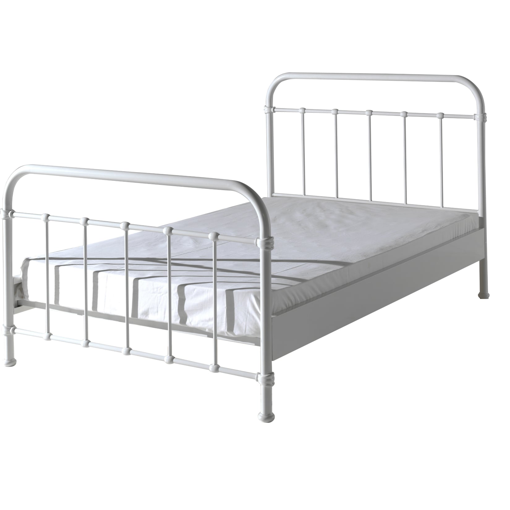 Vipack Metallbett New York 120x200 cm, wei&szlig; - Bild 1