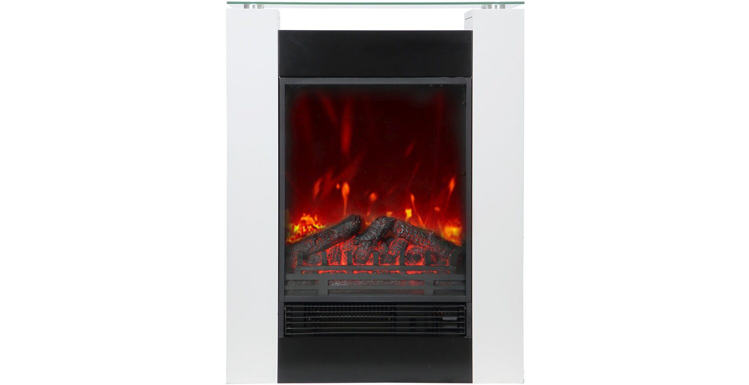 El Fuego Tessin AY 626 Elektrokamin, wei&szlig; - Bild 1