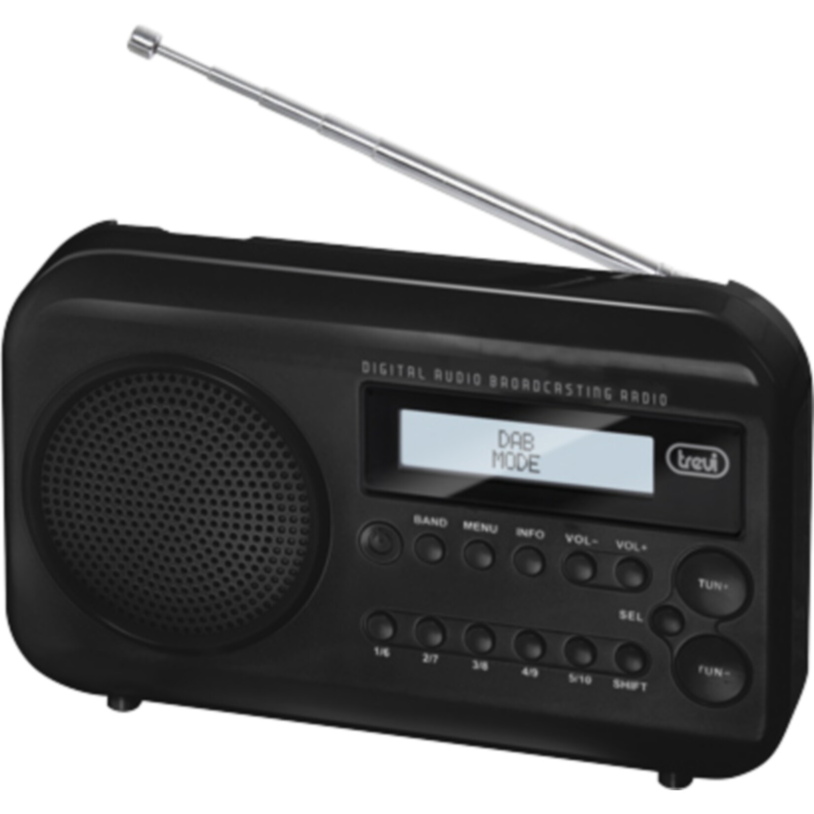 Trevi DAB 790 R DAB/DAB+ und FM-Radio mit RD - schwarz - Bild 1