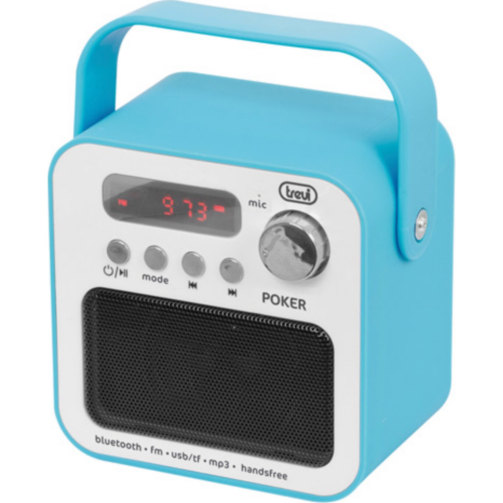 Trevi DR 750 BT tragbares Radio - blau - Bild 1