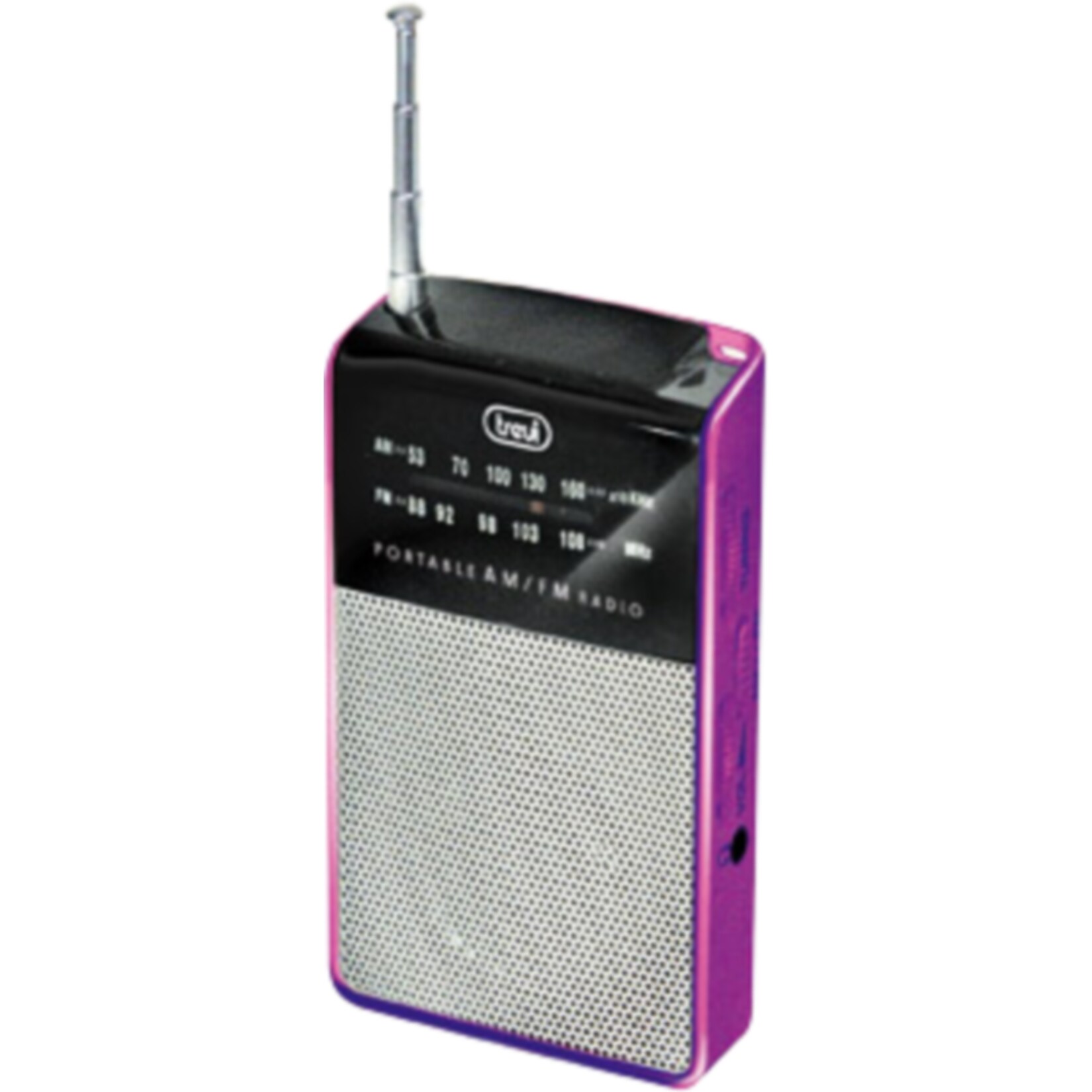 Trevi RA 725 portables AM/FM-Radio - lila - Bild 1