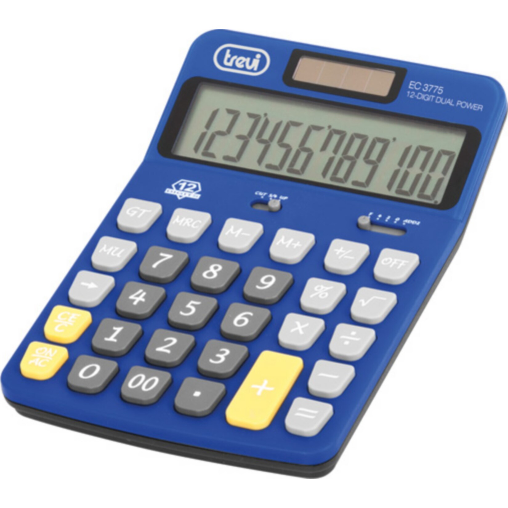Trevi EC 3775 Taschenrechner - blau - Bild 1
