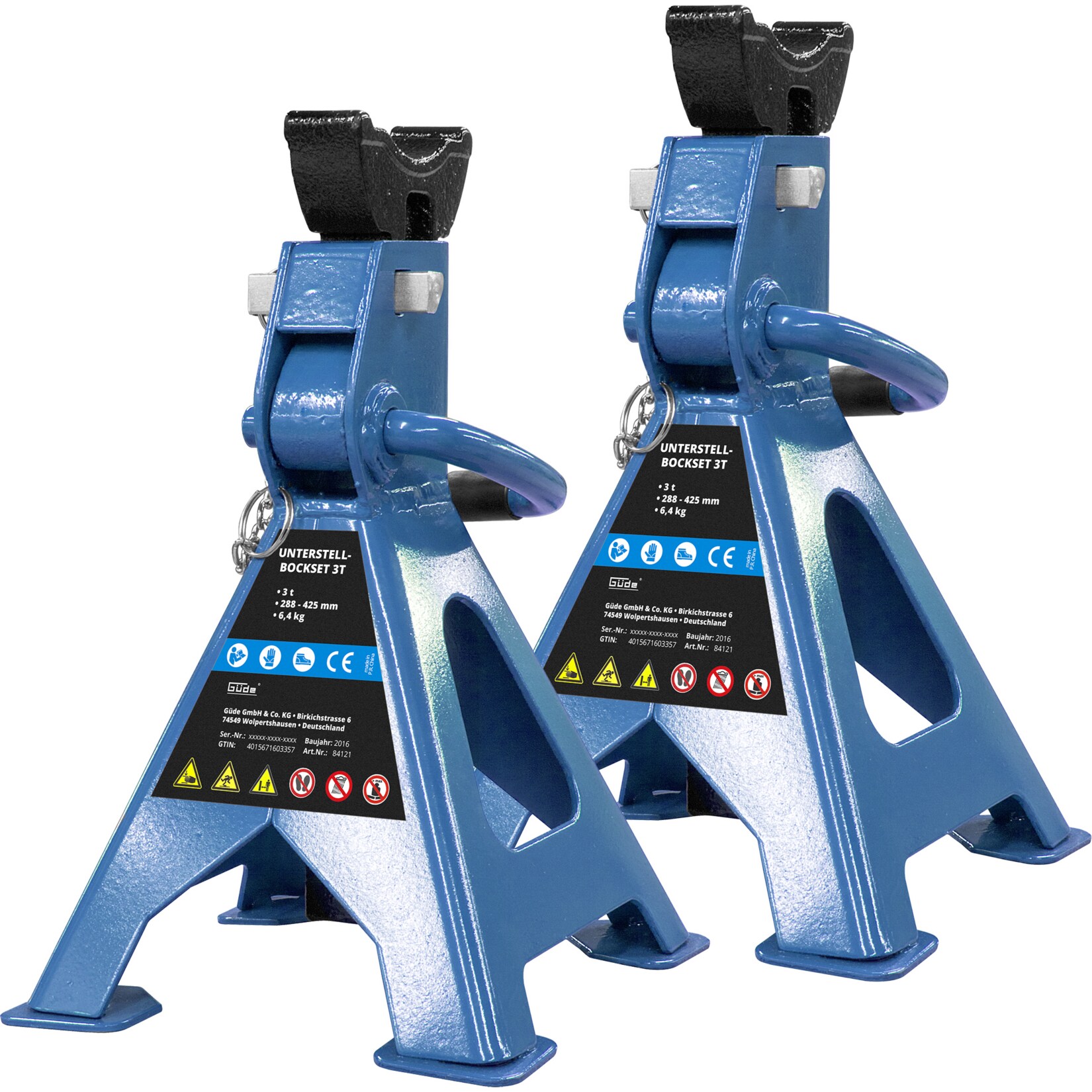 G&uuml;de 3T Unterstellbockset - Bild 1