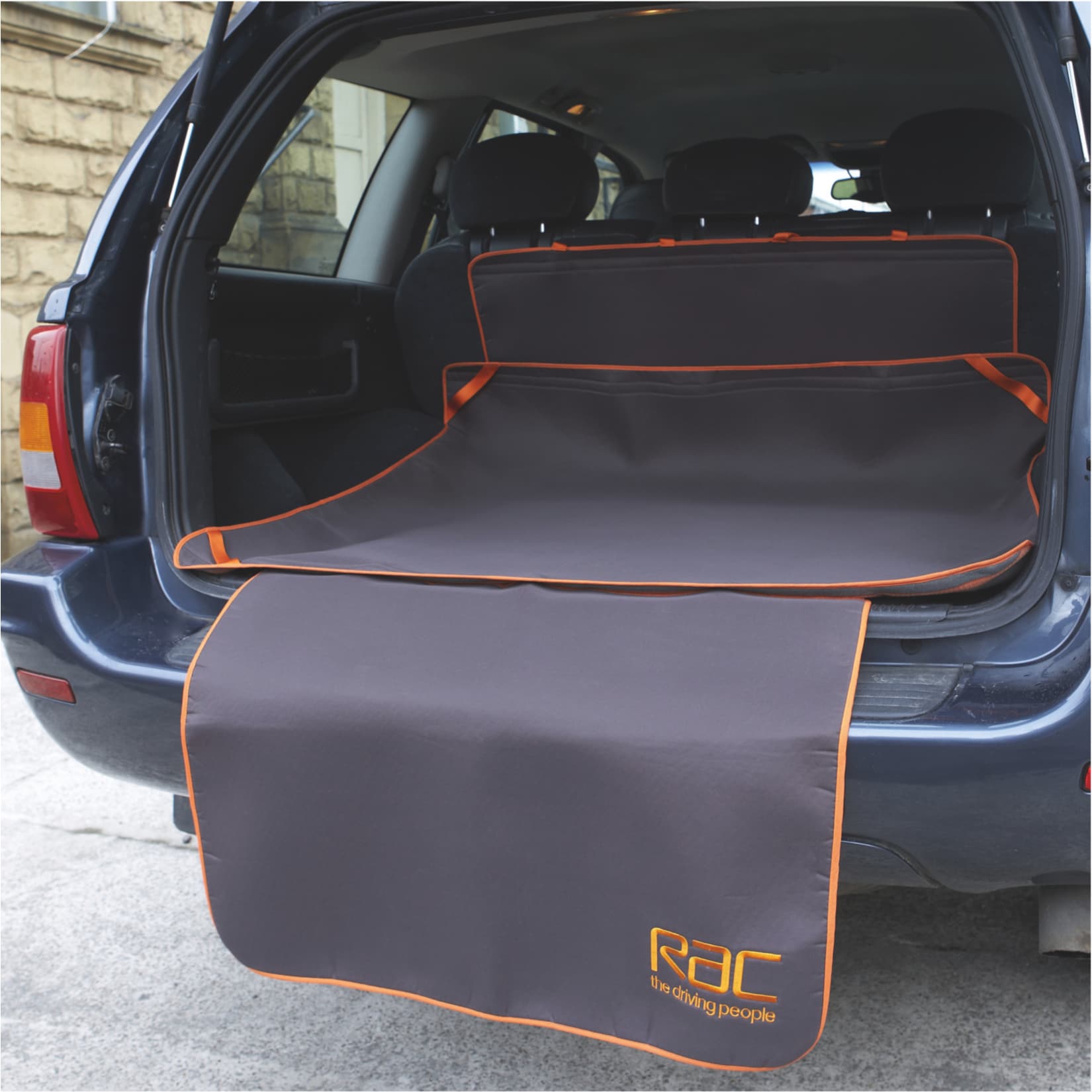 RAC Kofferraummatte mit Sto&szlig;stangenschutz - Bild 1