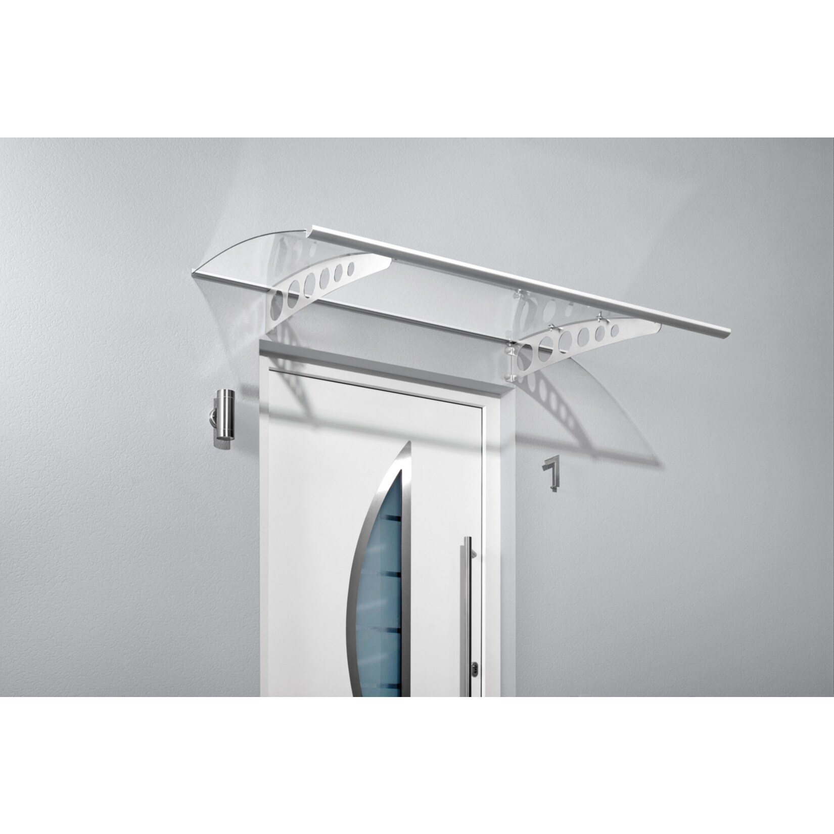 Gutta Typ PT/ET Pultvordach Edelstahl, 160 x 90 cm - Bild 1