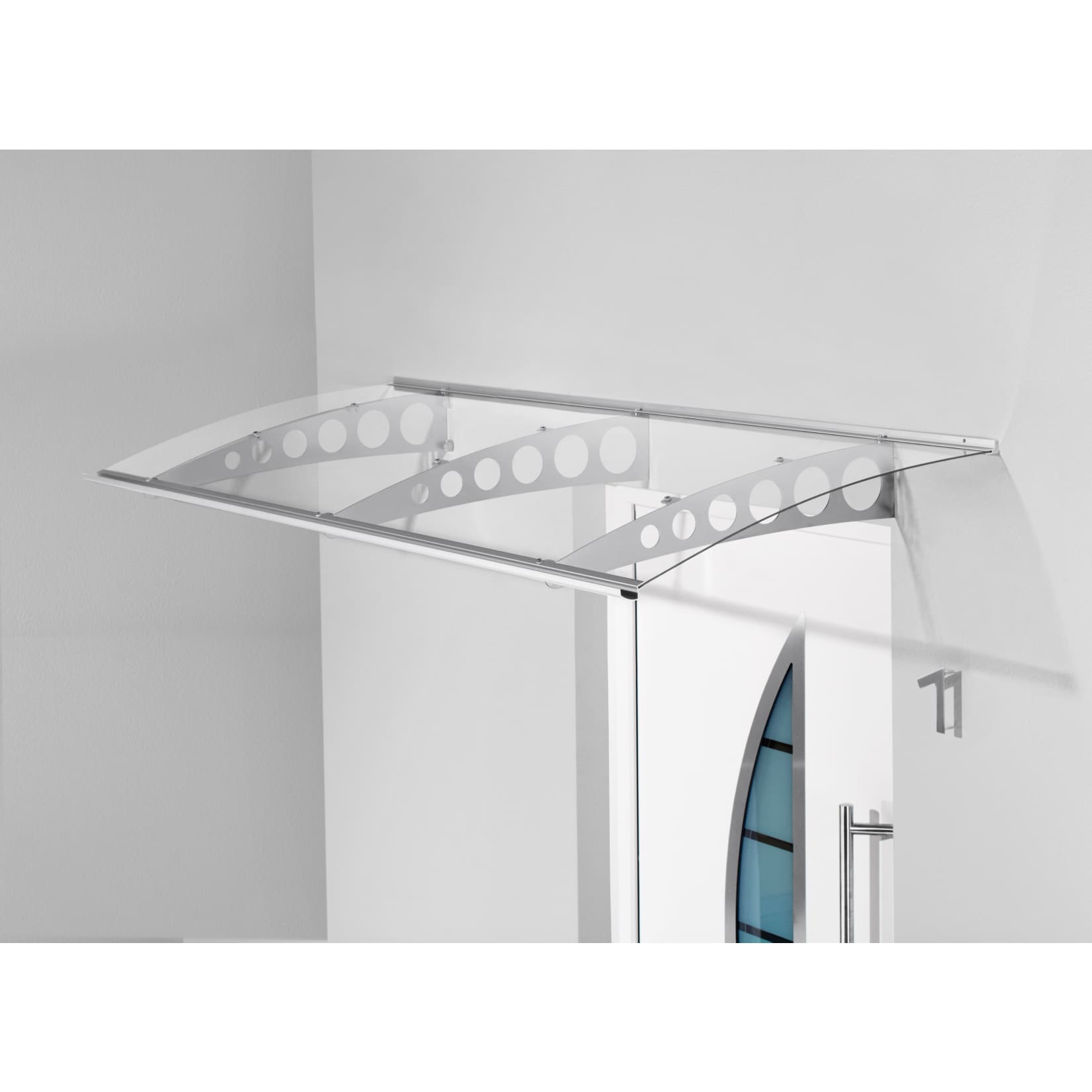 Gutta Typ PT/ET Pultvordach Edelstahl, 200 x 90 cm - Bild 1