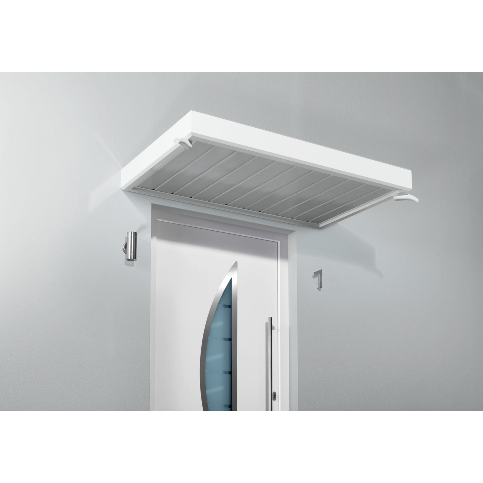 Gutta Typ NM Rechteckvordach, wei&szlig;, 150 x 90 cm - Bild 1