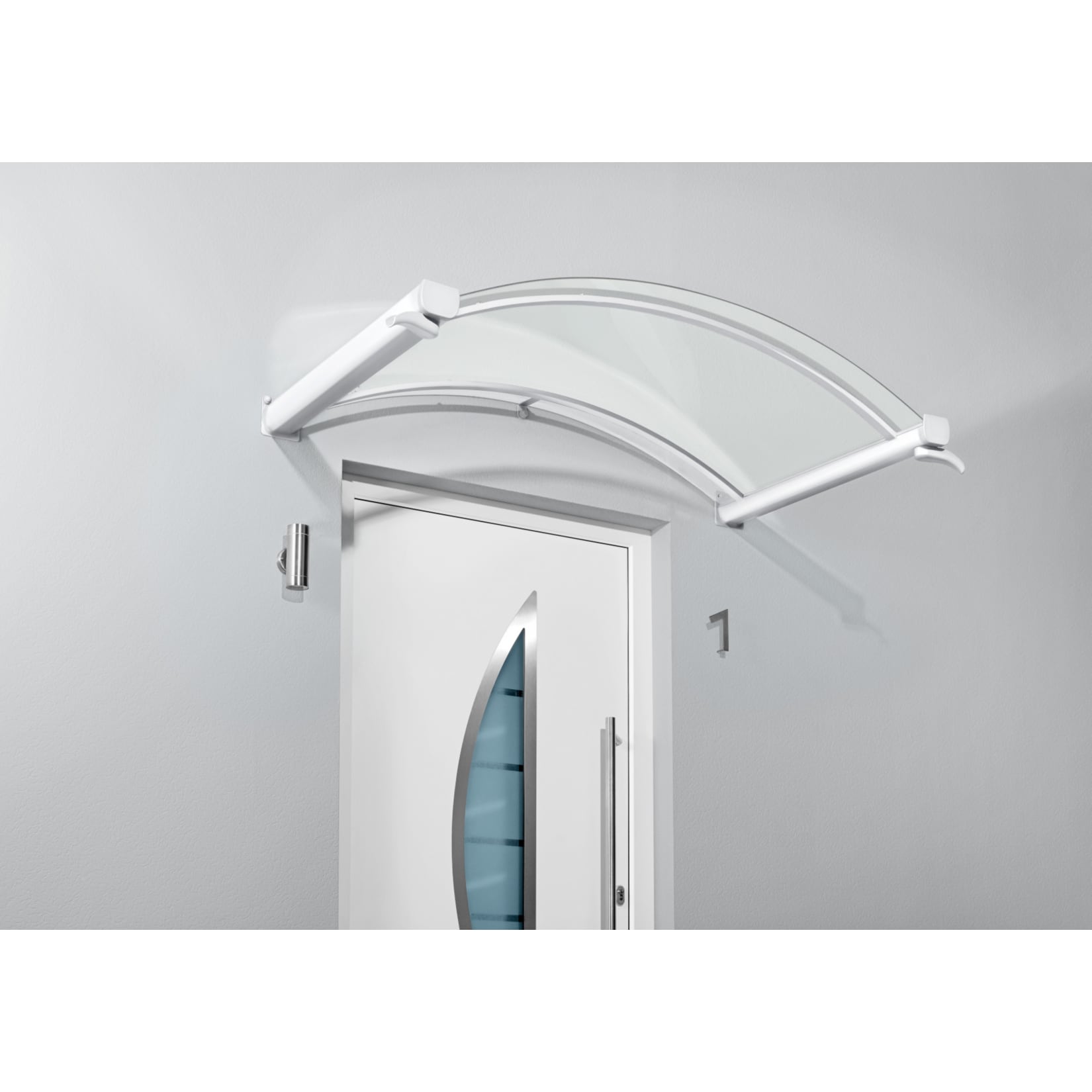 Gutta Typ BV/B Bogenvordach, wei&szlig;, 160 x 90 cm - Bild 1