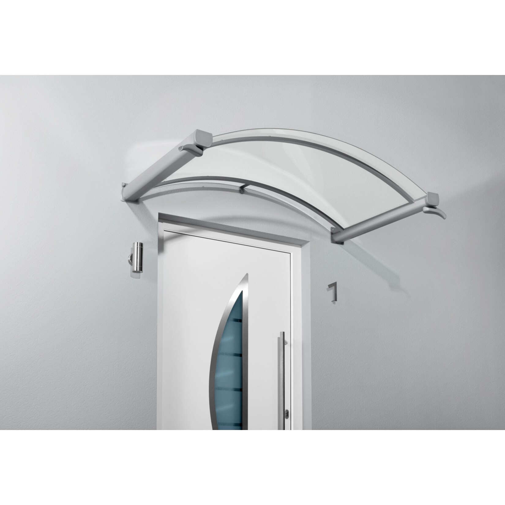 Gutta Typ BV/B Bogenvordach, Edelstahl, 160 x 90 cm - Bild 1