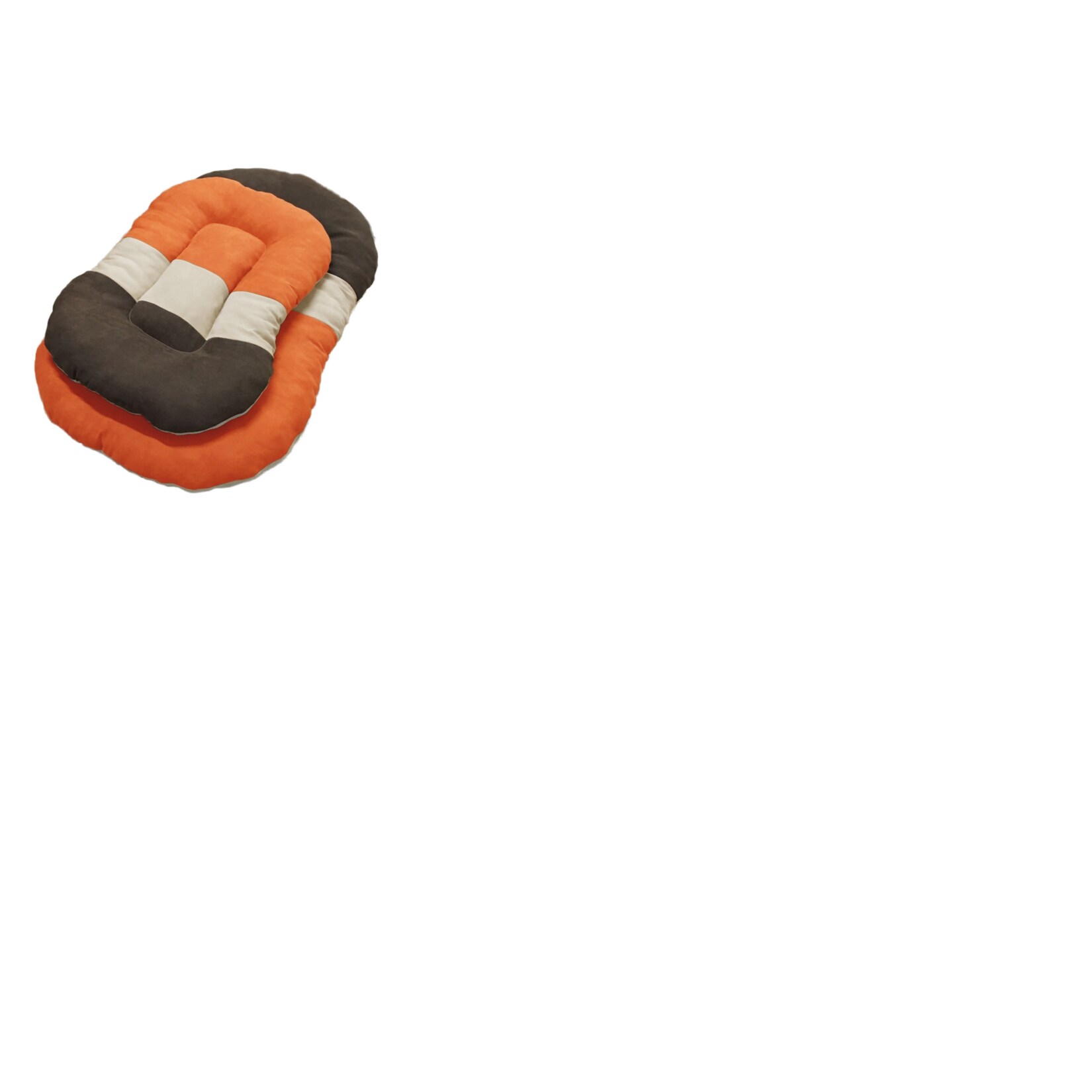 Heim Golden Deluxe Hunde- und Katzenkissen orange, Gr. XL 120x80cm - Bild 1