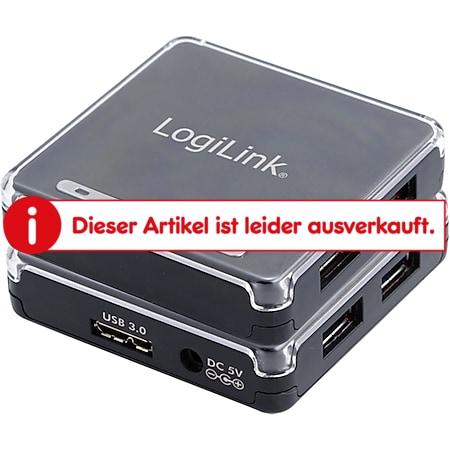 LogiLink UA0152 USB 3.0 HUB, 4-Port - Bild 1