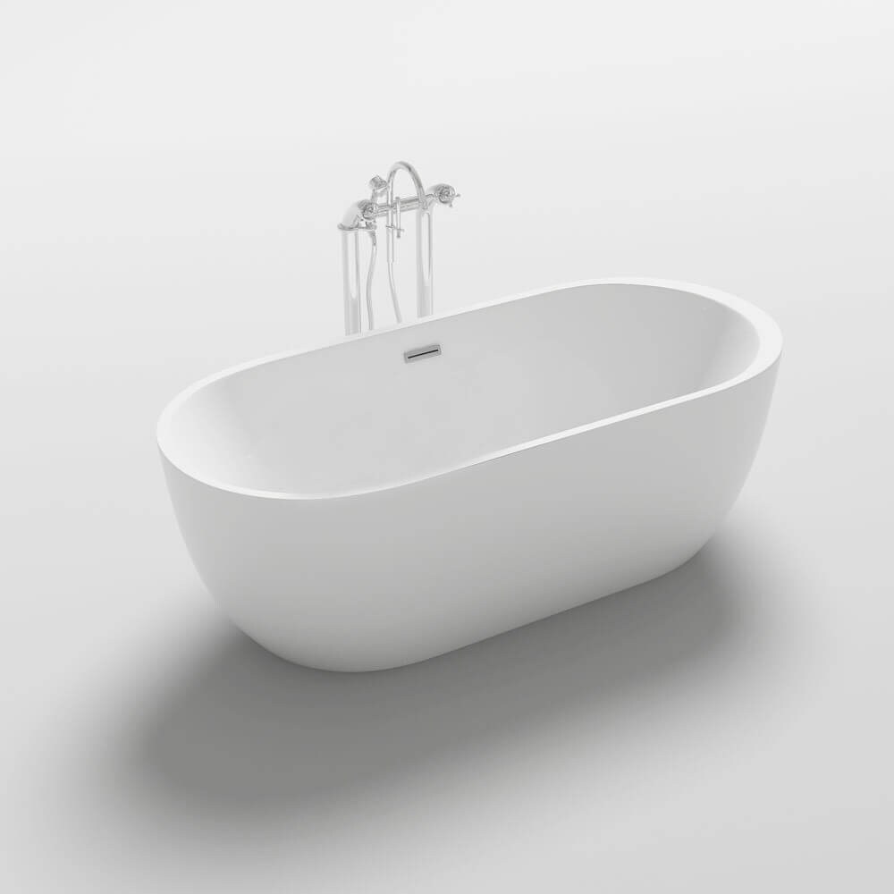 Home Deluxe Badewanne Codo, freistehend