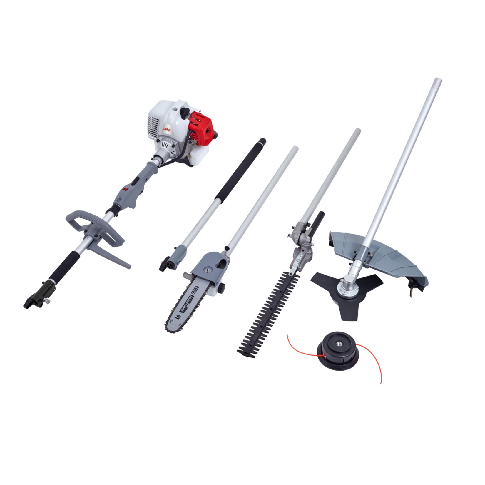 Ikra IBKH 33 4in1 Benzin-Gartenpflegeset | 04010951733199