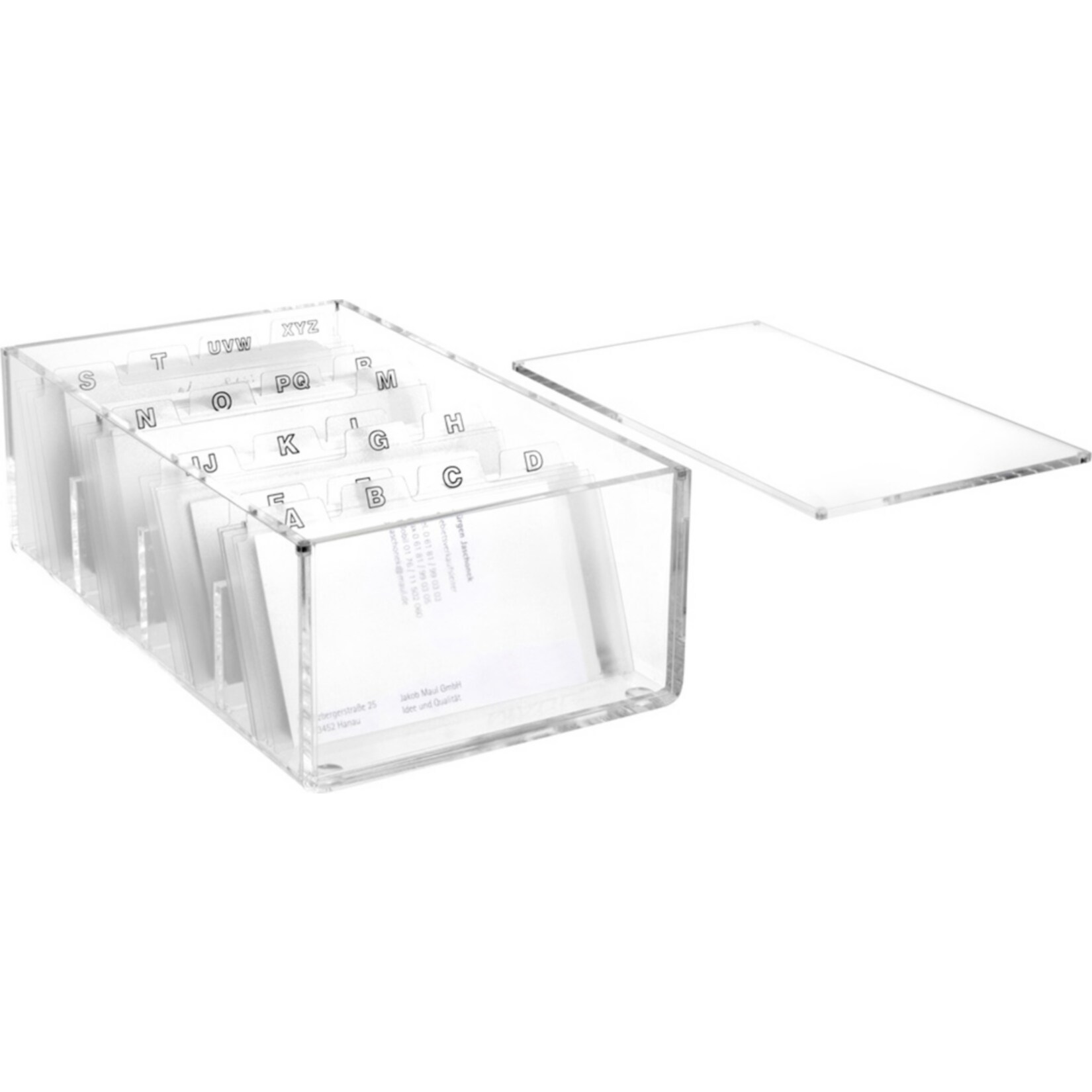 MAUL Visitenkartenbox Acryl - Bild 1